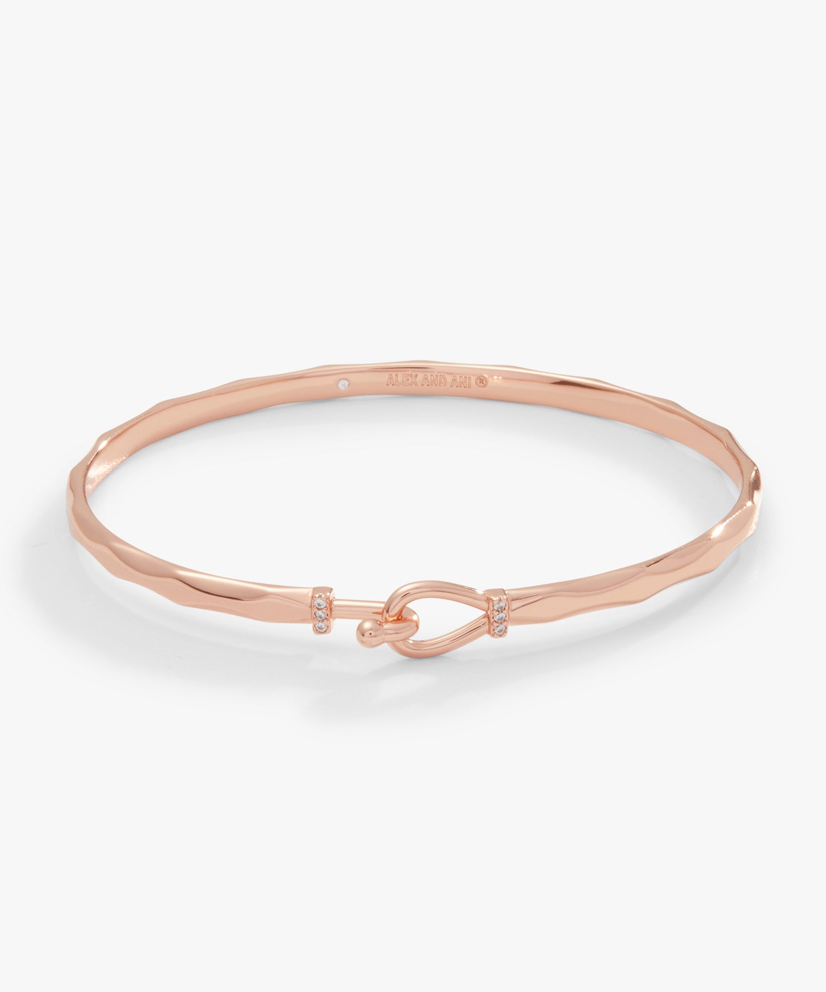 Faceted Hook Tension Bracelet