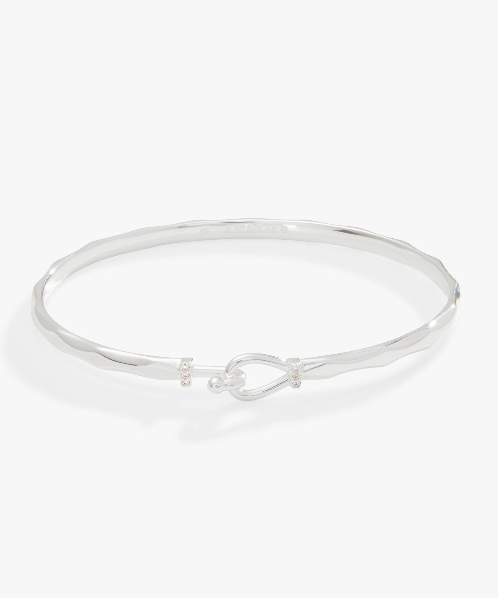 Faceted Hook Tension Bracelet