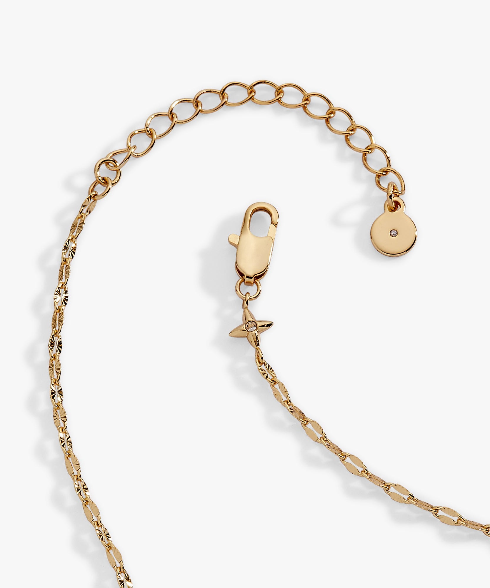 Multi Faceted Chain Necklace