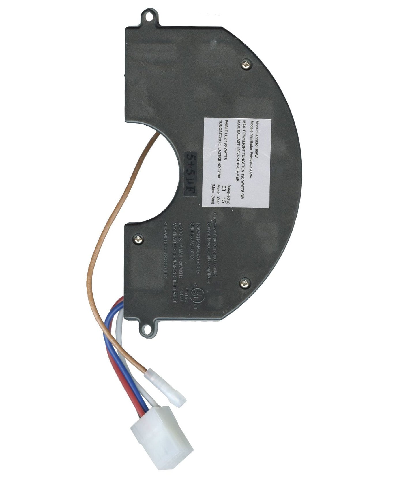 Anderic FAN30R Replacement Ceiling Fan Receiver for Harbor Breeze FAN-30R