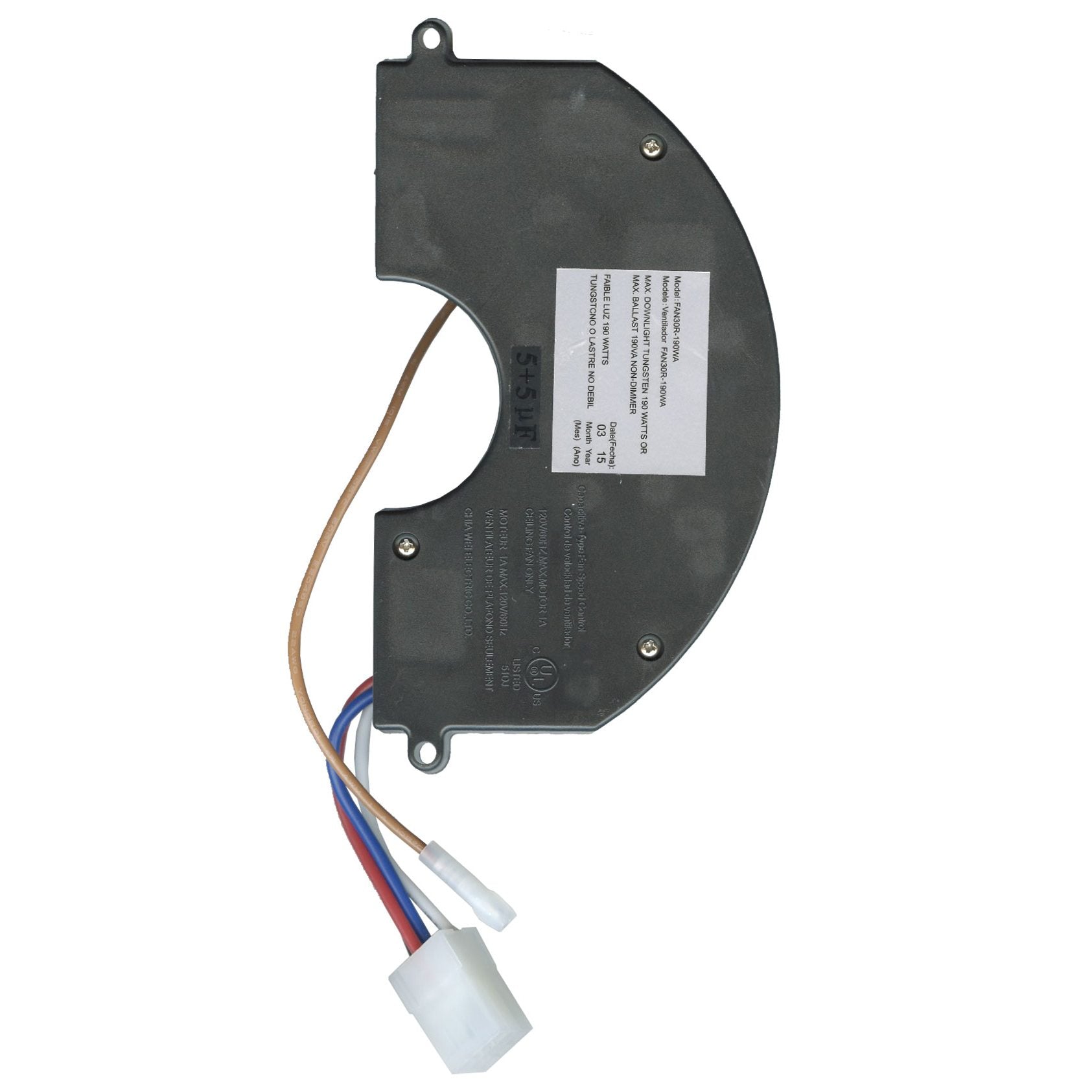 Anderic FAN30R Replacement Ceiling Fan Receiver for Harbor Breeze FAN-30R