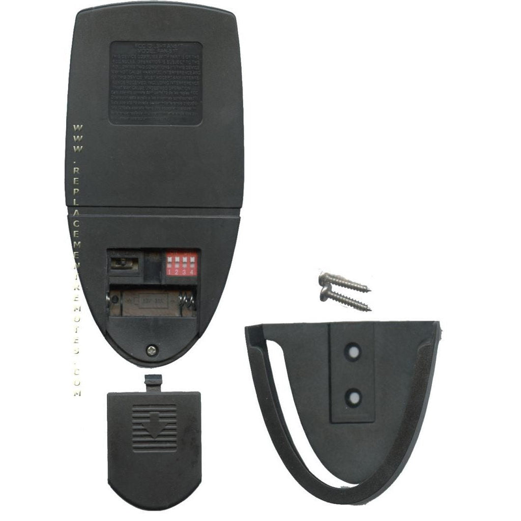 Anderic FAN51TB Replacement Ceiling Fan Remote Control for Harbor Breeze and others - FAN-51T - Black