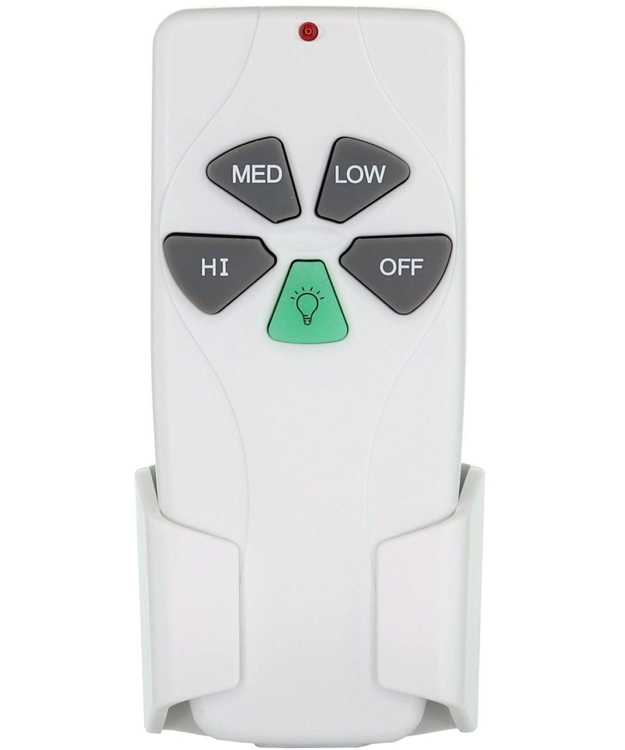 Anderic FAN53TW Replacement Ceiling Fan Remote Control for Harbor Breeze CHQ7030T, FAN53T, FAN-11T, 2AAZPFAN53T, CHQ8BT7030T - White