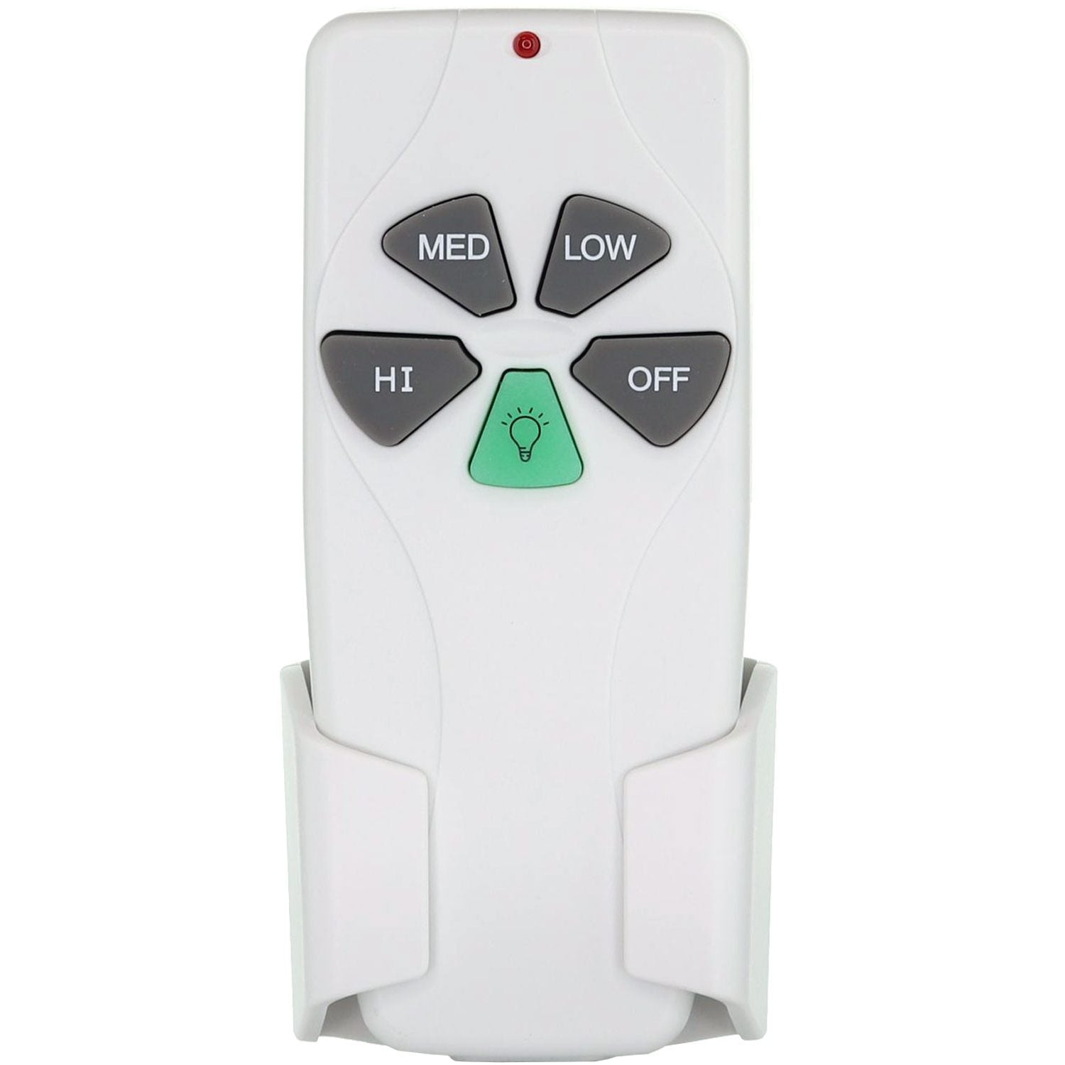 Anderic FAN53TW Replacement Ceiling Fan Remote Control for Harbor Breeze CHQ7030T, FAN53T, FAN-11T, 2AAZPFAN53T, CHQ8BT7030T - White