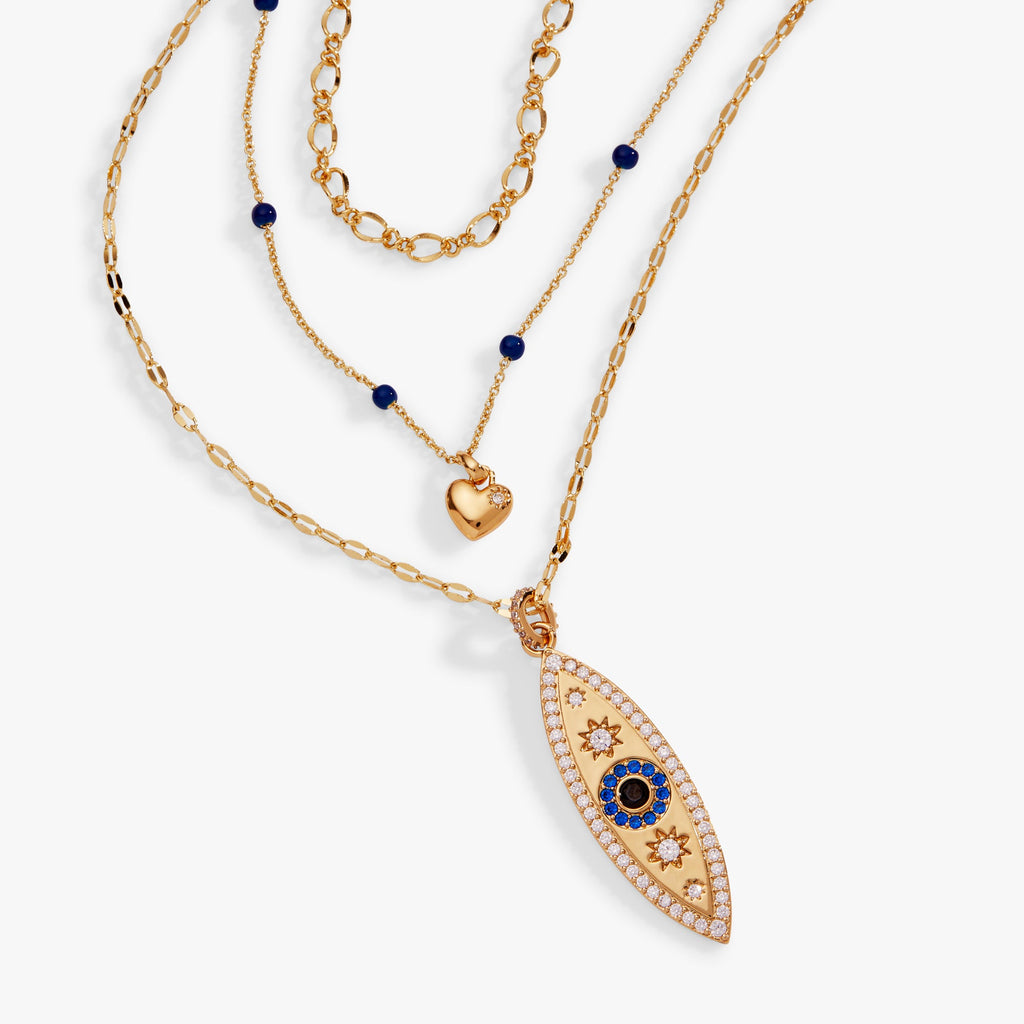 Festival Stranded™ Evil Eye Necklace