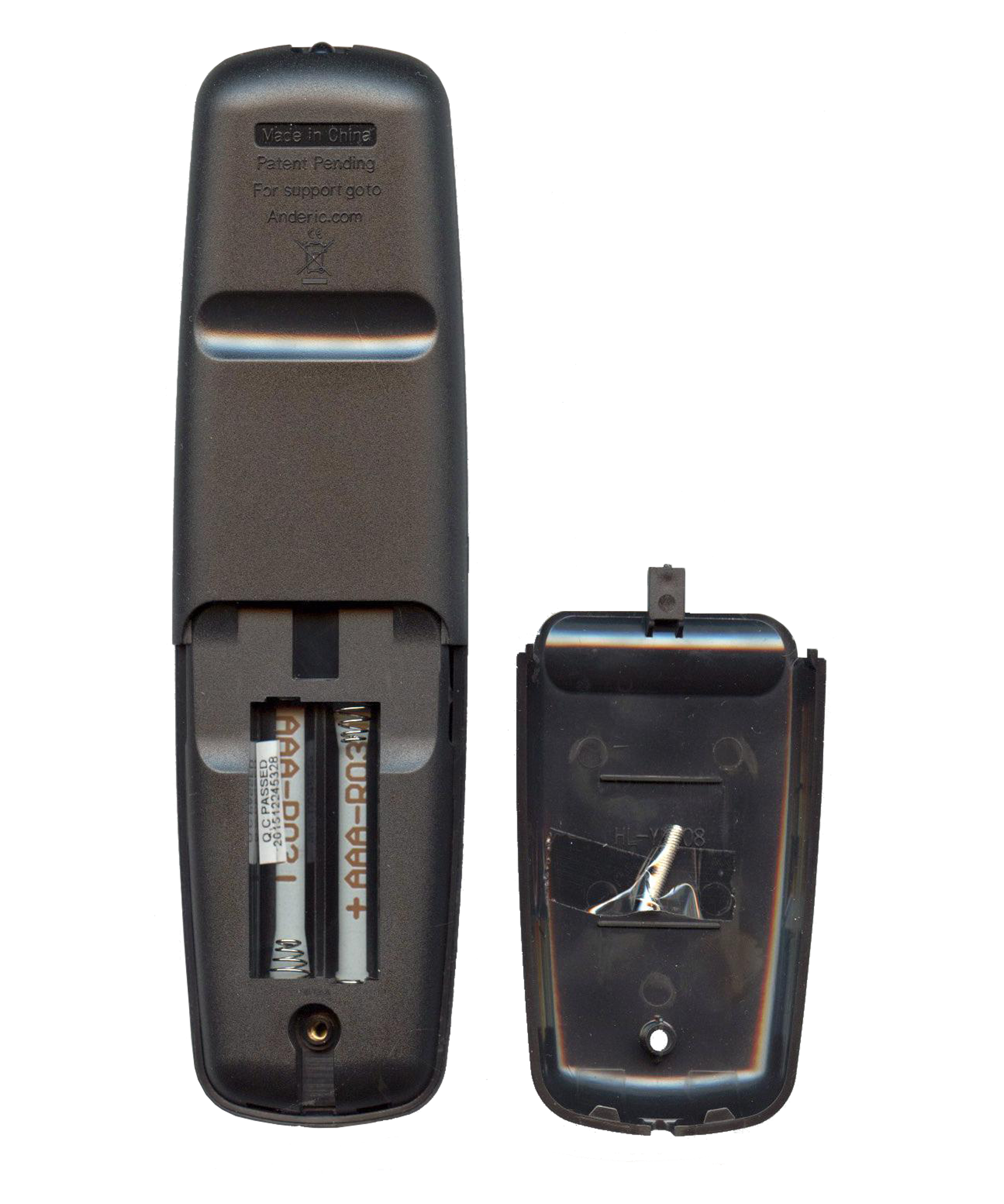 Anderic RRH100 2-Device Universal Remote Control for Hospitality TVs and Cable/Satellite/STB Boxes with Learning