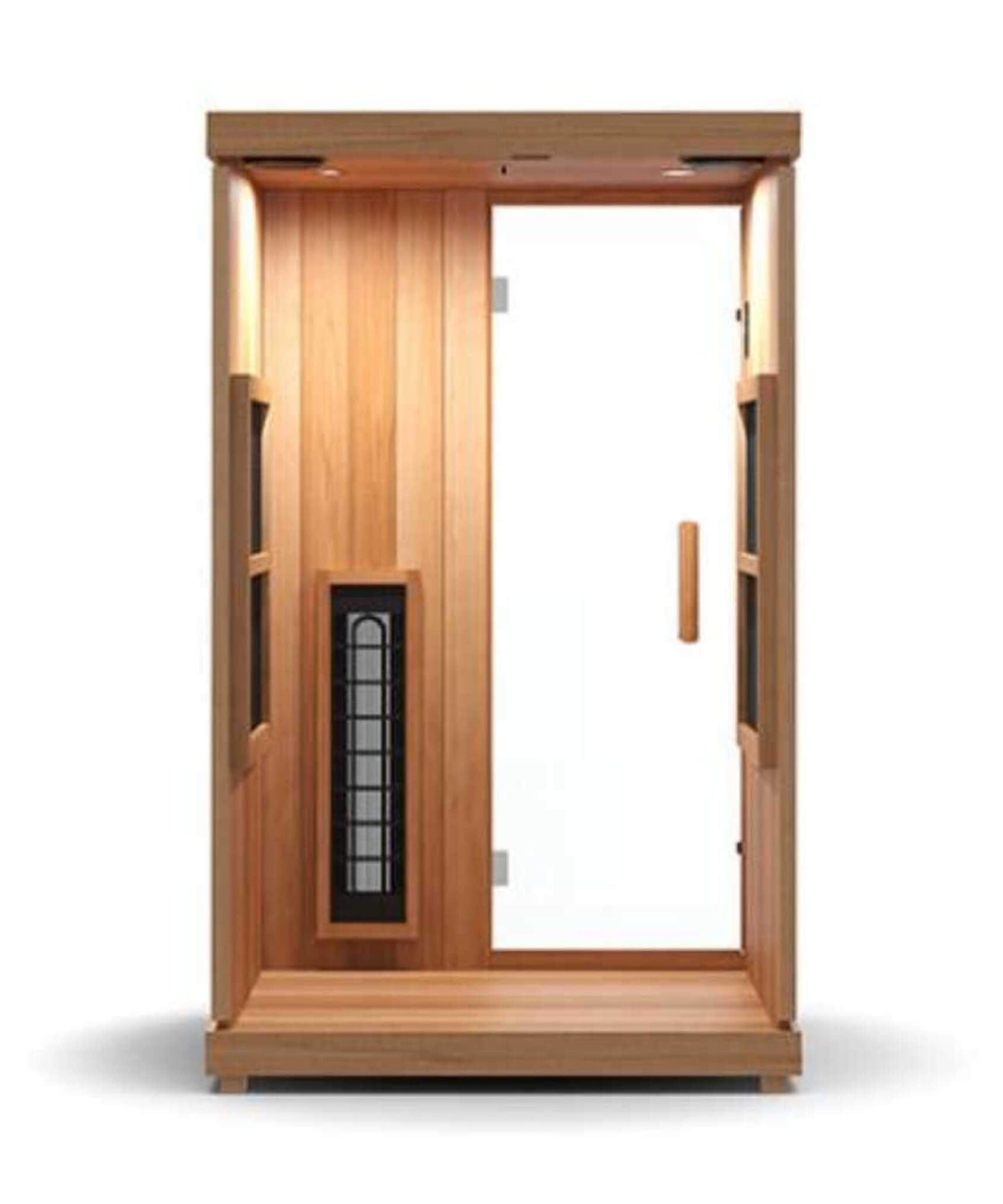 Finnmark FD-2 Full-Spectrum 2-Person Home Infrared Sauna With Built-In LCD Touchscreen Controller [FD-KN002] (SAK94731)