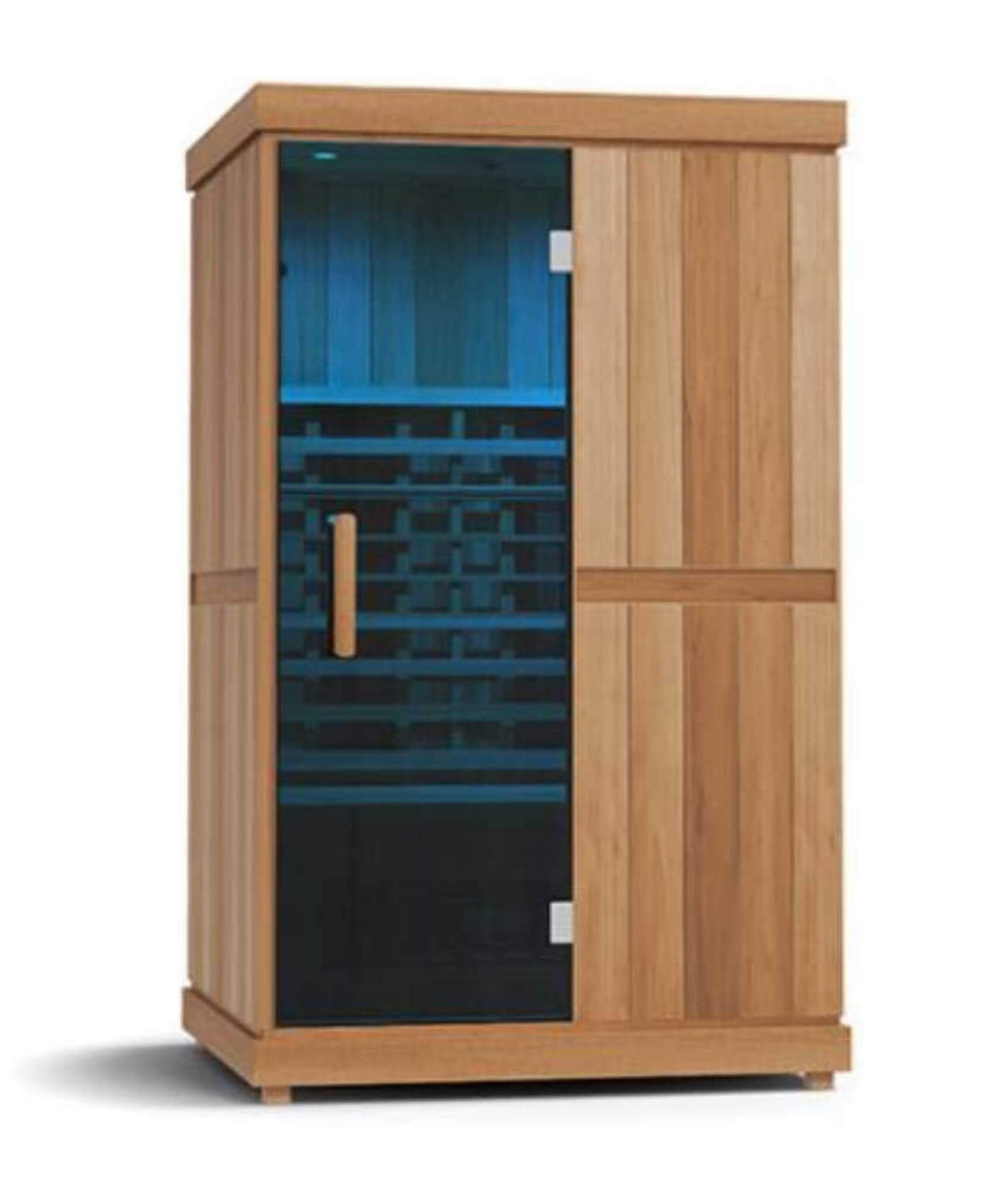 Finnmark FD-2 Full-Spectrum 2-Person Home Infrared Sauna With Built-In LCD Touchscreen Controller [FD-KN002] (SAK94731)