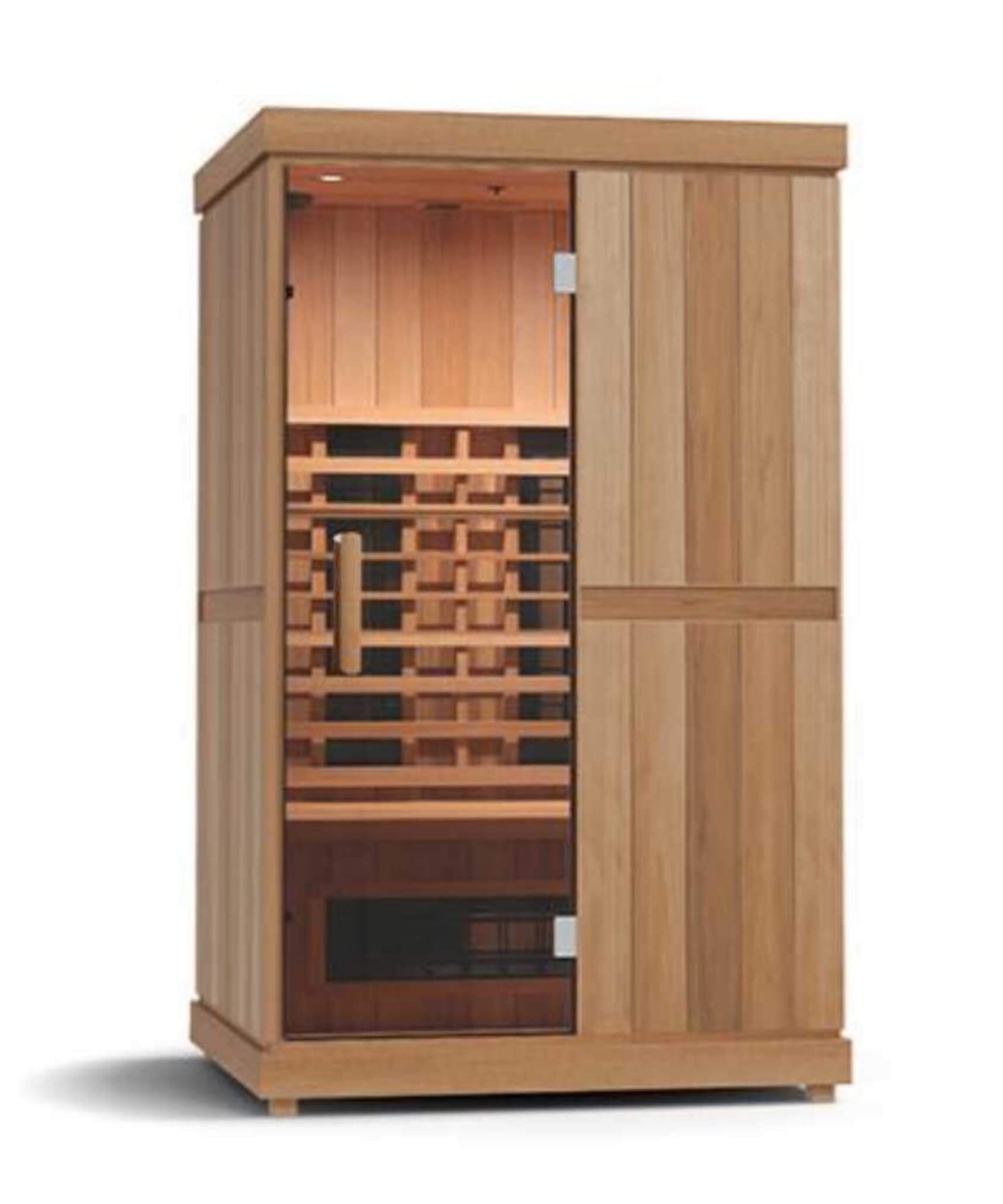 Finnmark FD-2 Full-Spectrum 2-Person Home Infrared Sauna With Built-In LCD Touchscreen Controller [FD-KN002] (SAK94731)
