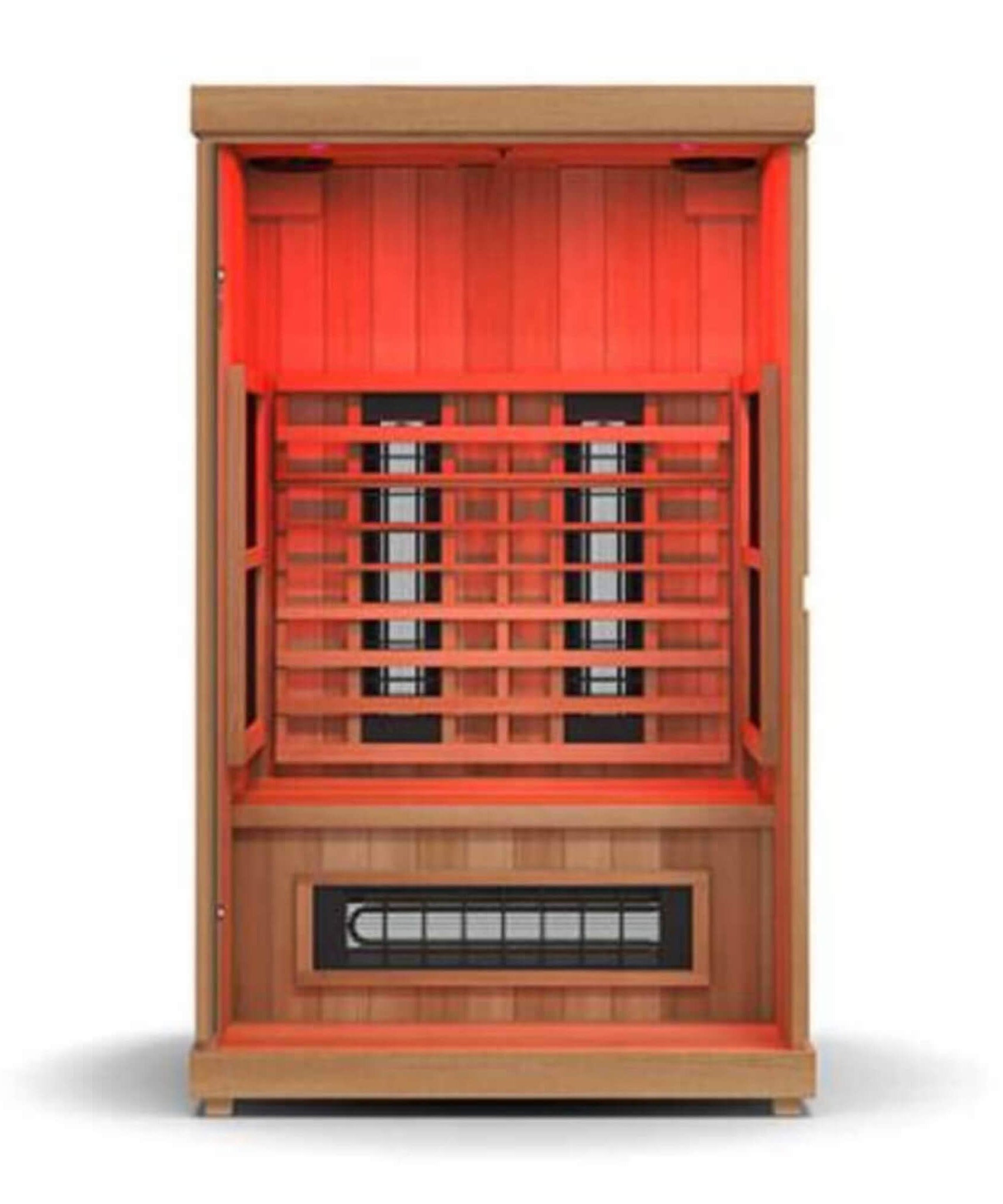 Finnmark FD-2 Full-Spectrum 2-Person Home Infrared Sauna With Built-In LCD Touchscreen Controller [FD-KN002] (SAK94731)