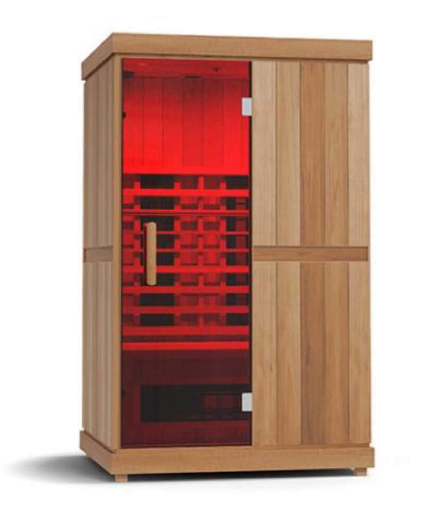 Finnmark FD-2 Full-Spectrum 2-Person Home Infrared Sauna With Built-In LCD Touchscreen Controller [FD-KN002] (SAK94731)