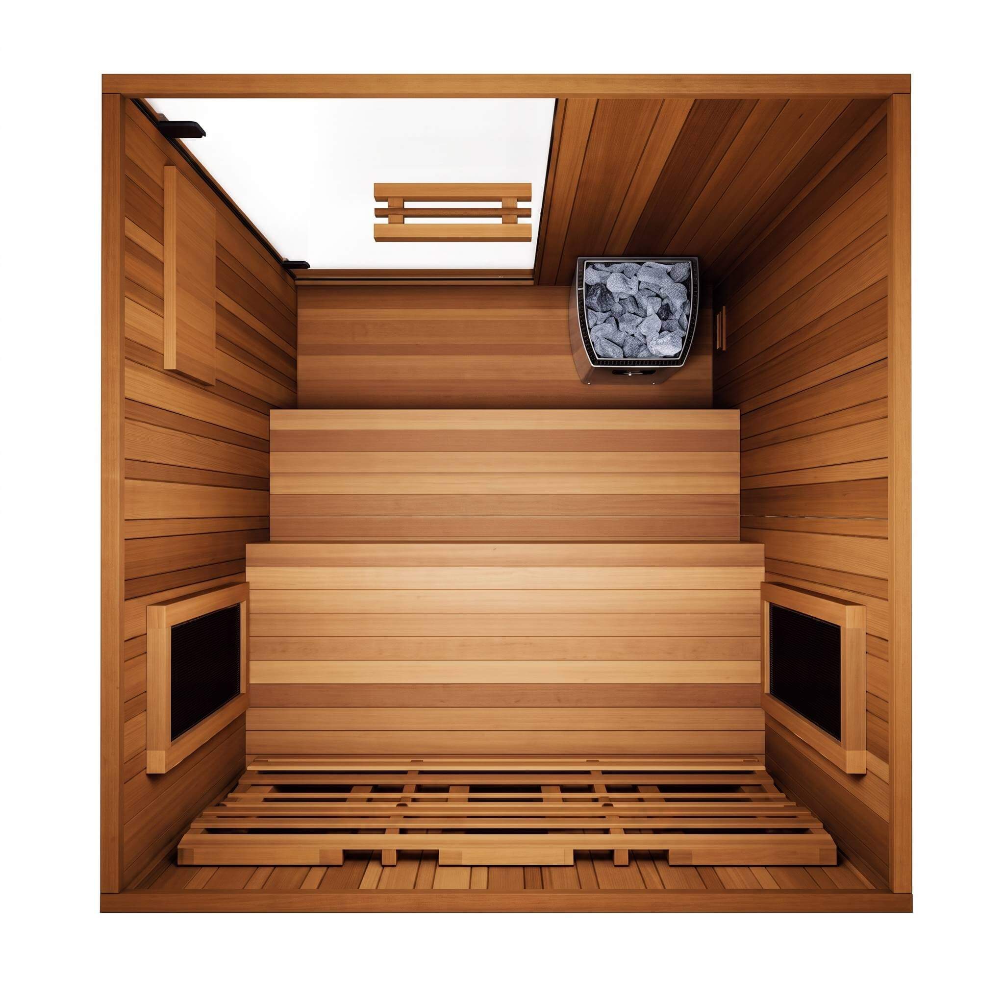 Finnmark FD-4 Trinity 2-Person Home Infrared & Steam Sauna Combo [FD-KN004] (SAK41865)