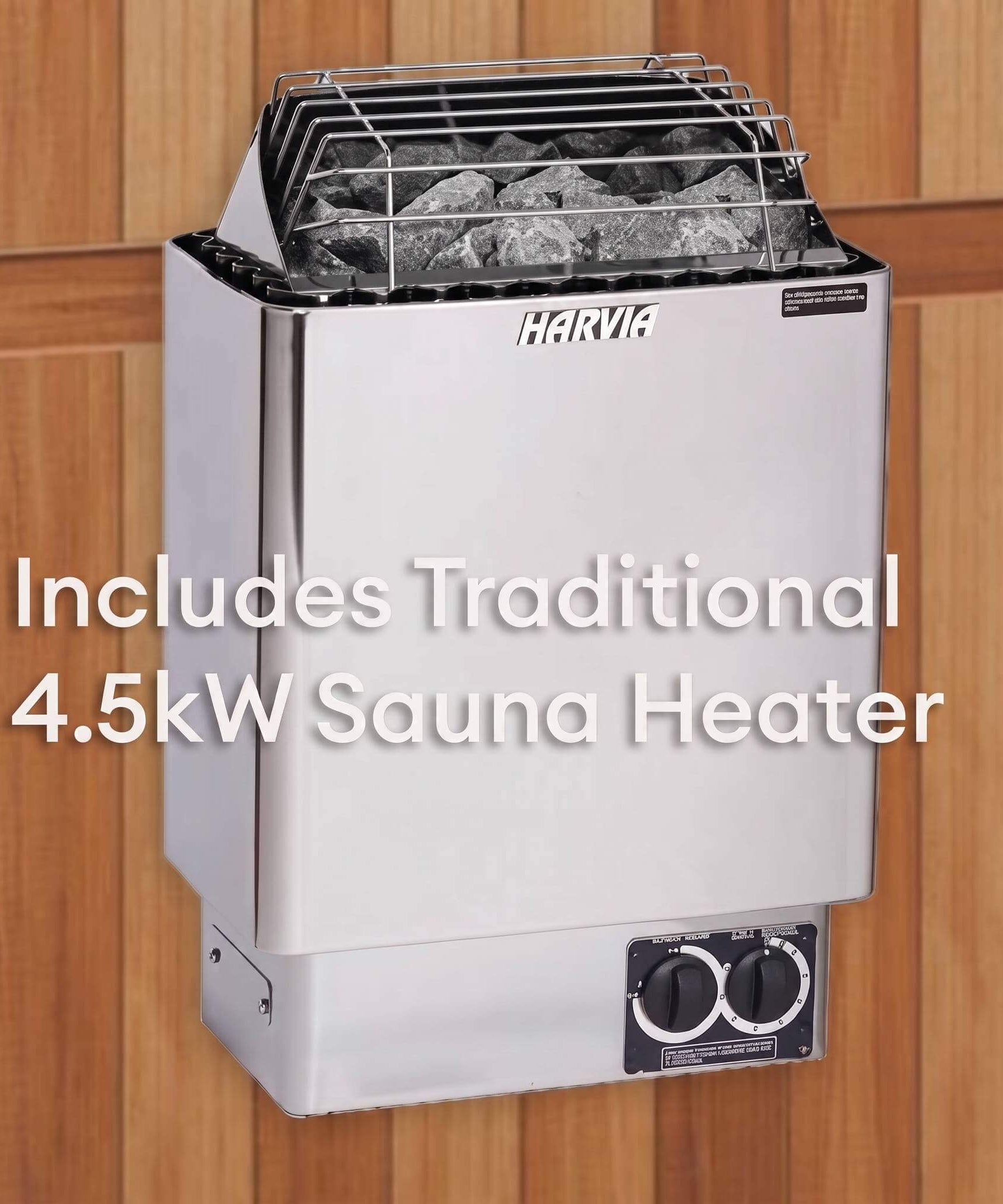 Finnmark FD-5 Trinity XL 4-Person Home Infrared & Steam Sauna Combo [FD-KN005] (SAK37258)