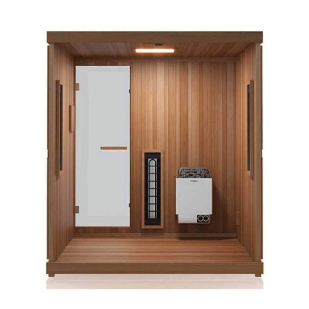 Finnmark FD-5 Trinity XL 4-Person Home Infrared & Steam Sauna Combo [FD-KN005] (SAK37258)