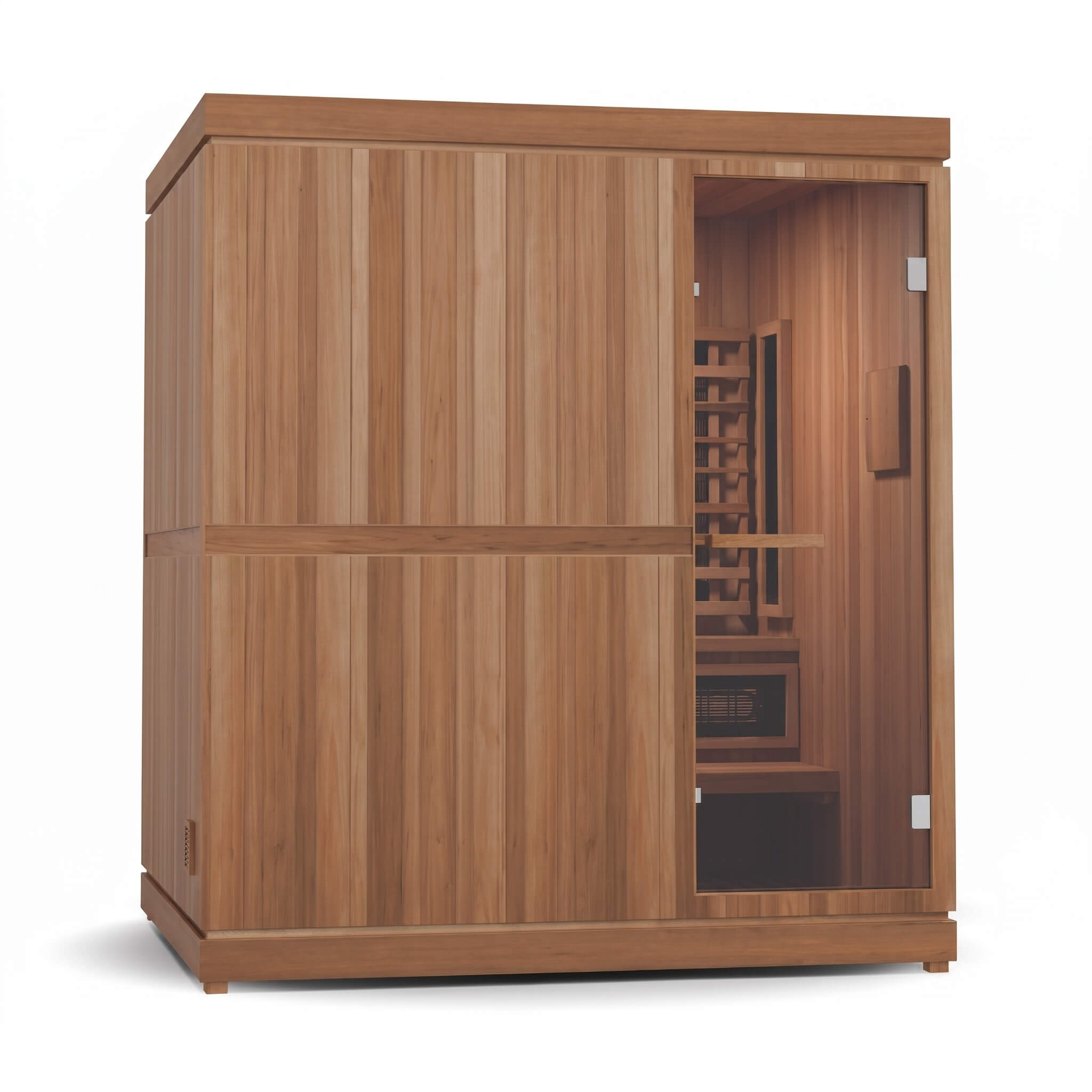 Finnmark FD-5 Trinity XL 4-Person Home Infrared & Steam Sauna Combo [FD-KN005] (SAK37258)