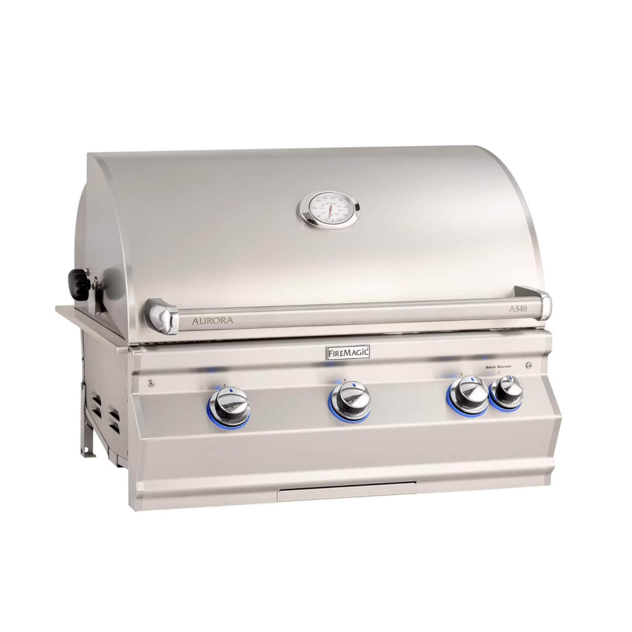 Fire Magic Aurora 30-Inch Multi-User Built-In Grill With Analog Thermometer & Rotisserie Kit [A540I-8EAN/P] (SAK14578)