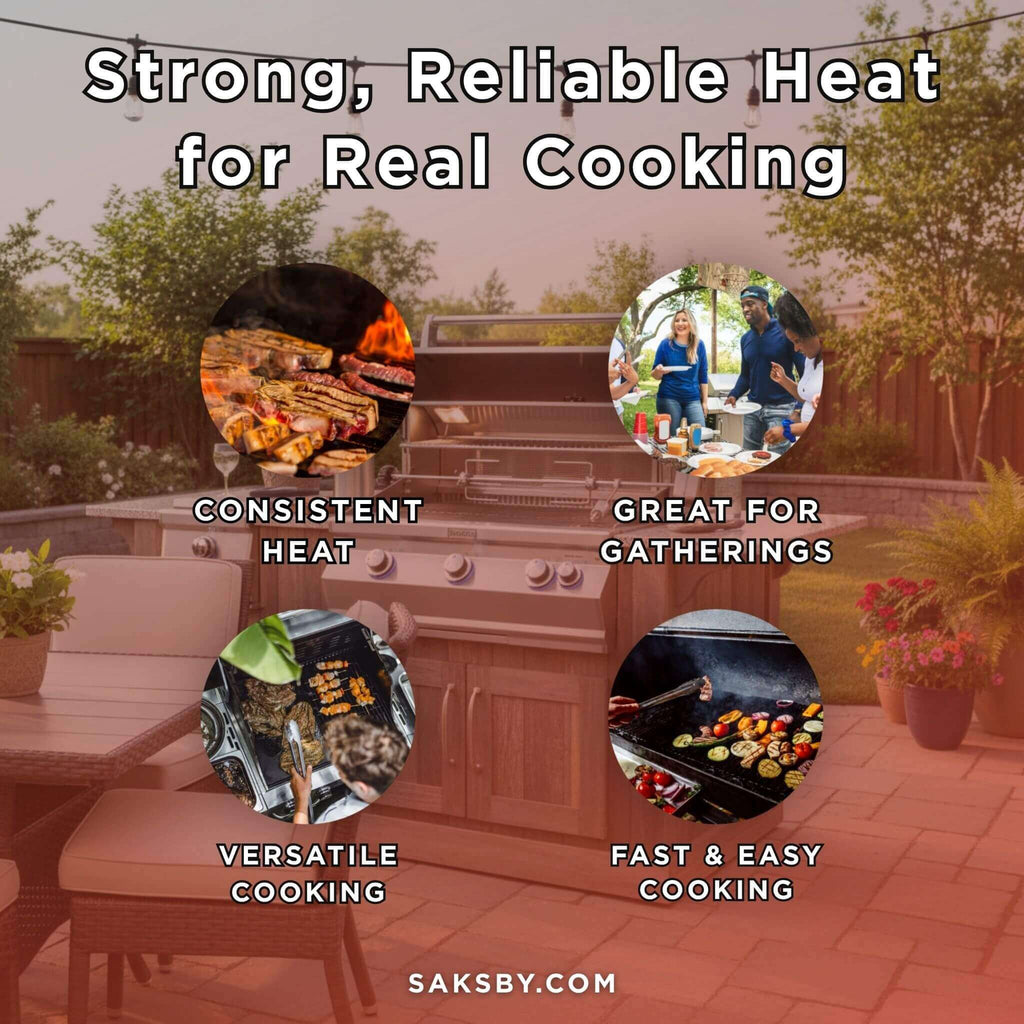 Fire Magic Aurora 36-Inch Multi-User Built-In Grill With Analog Thermometer & Rotisserie Kit [A790I-8EAN/P] (SAK42701)