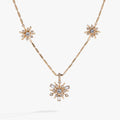 Festive Sparkle Inline Pendant Necklace