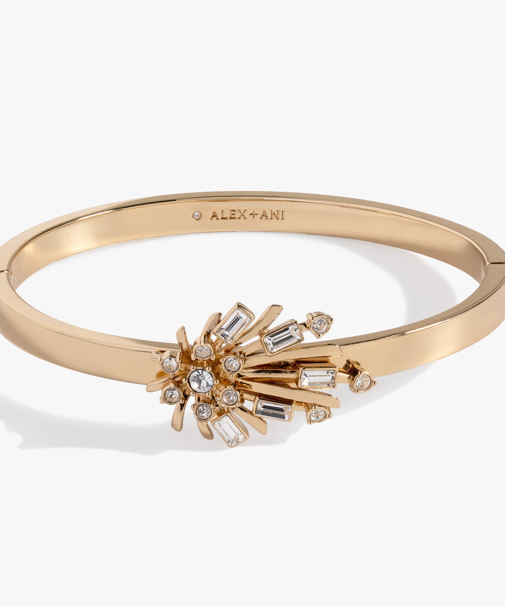 Festive Sparkle Hinge Bangle