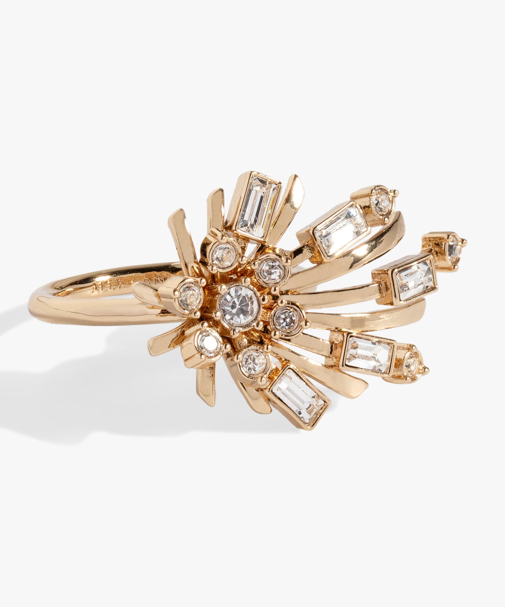 Festive Sparkle Statement Ring