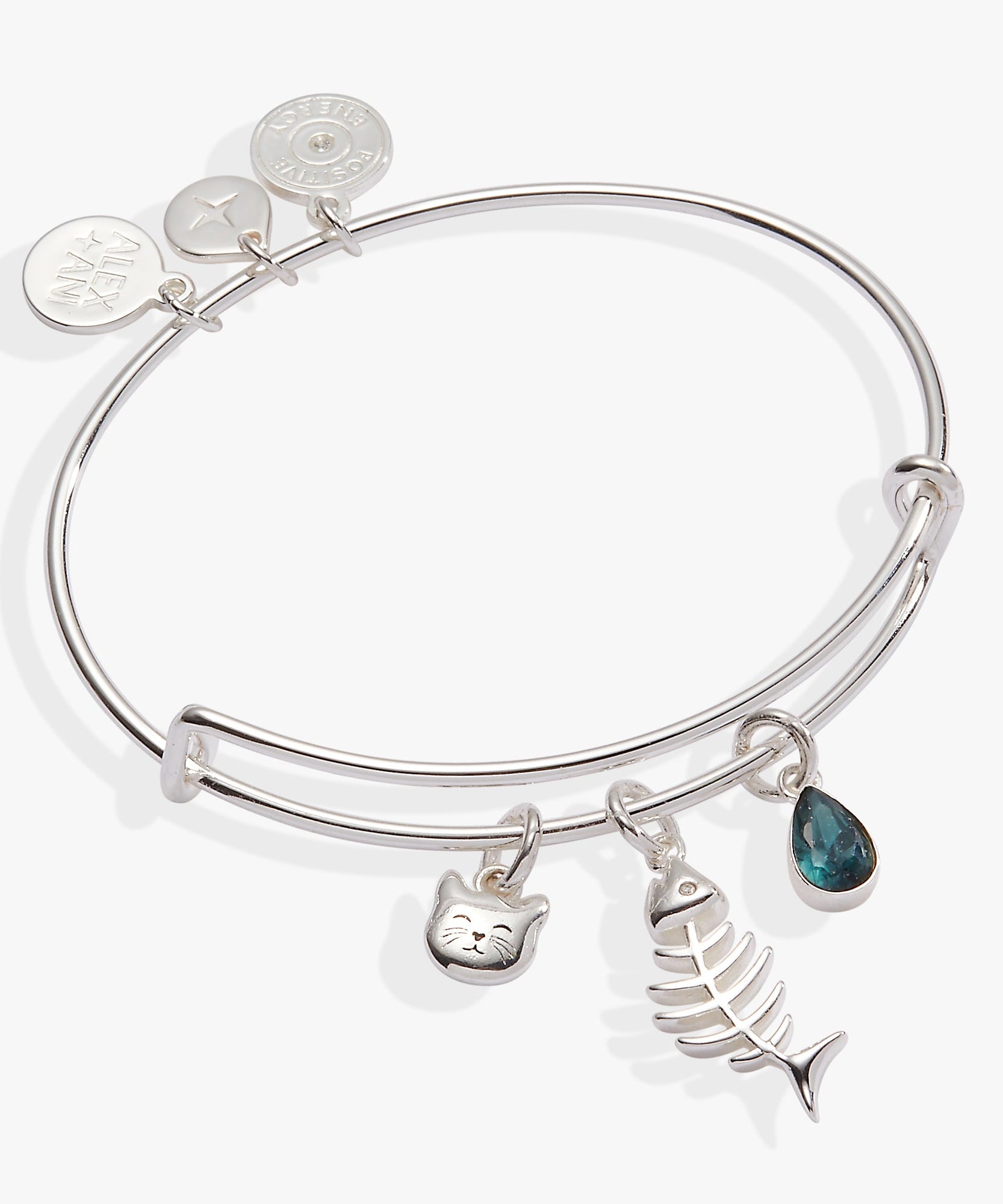 Fish Bone Cat Bangle