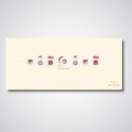 Fizz and Flourish They See Me Rollin Beige Deskmat(Collabs)