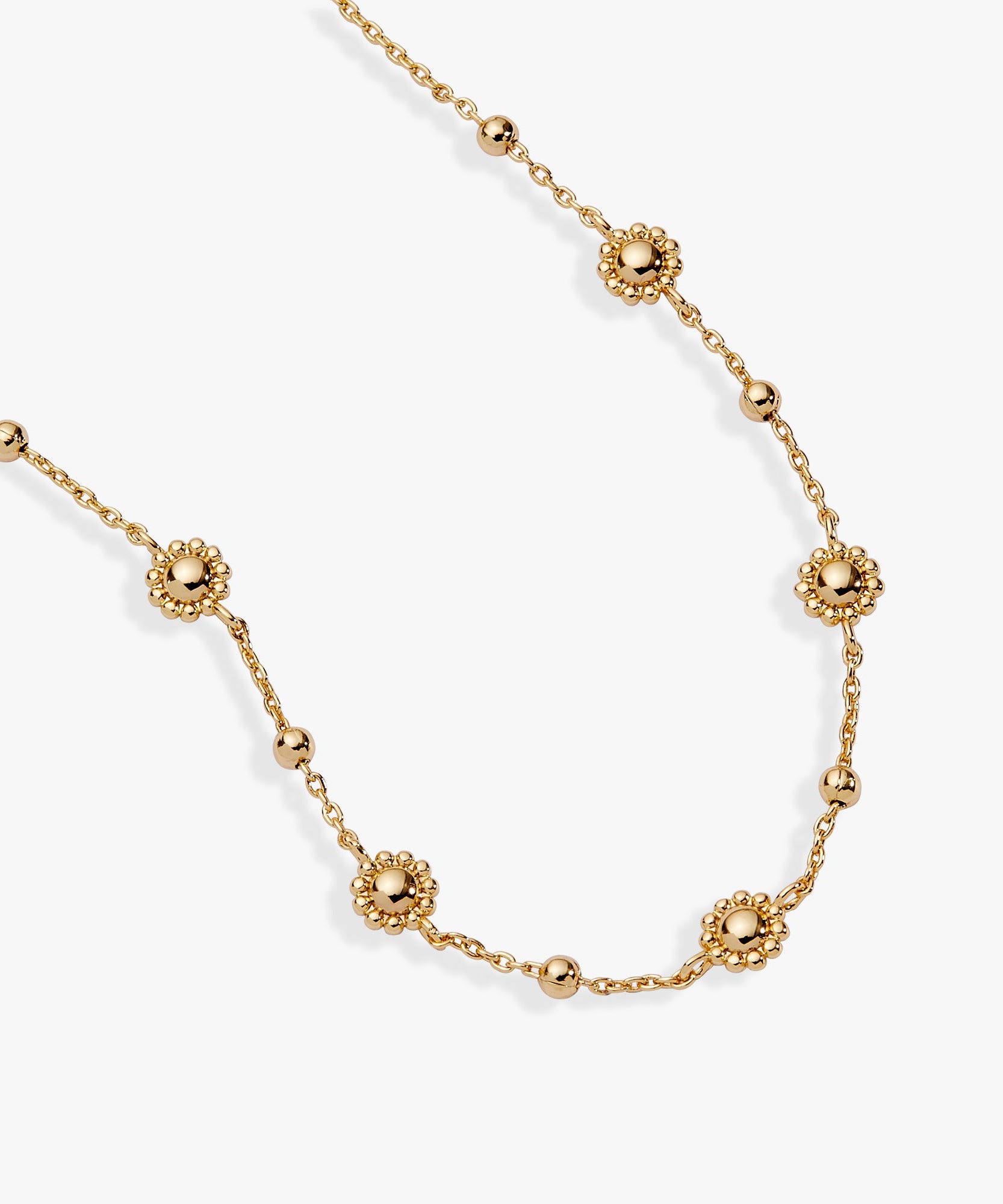 Floret Chain Necklace