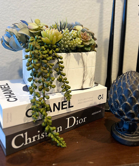 Marmorähnliche Blumenvasen, suchen Sie sich Ihren Stil aus