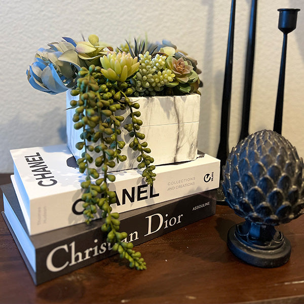 Marmorähnliche Blumenvasen, suchen Sie sich Ihren Stil aus