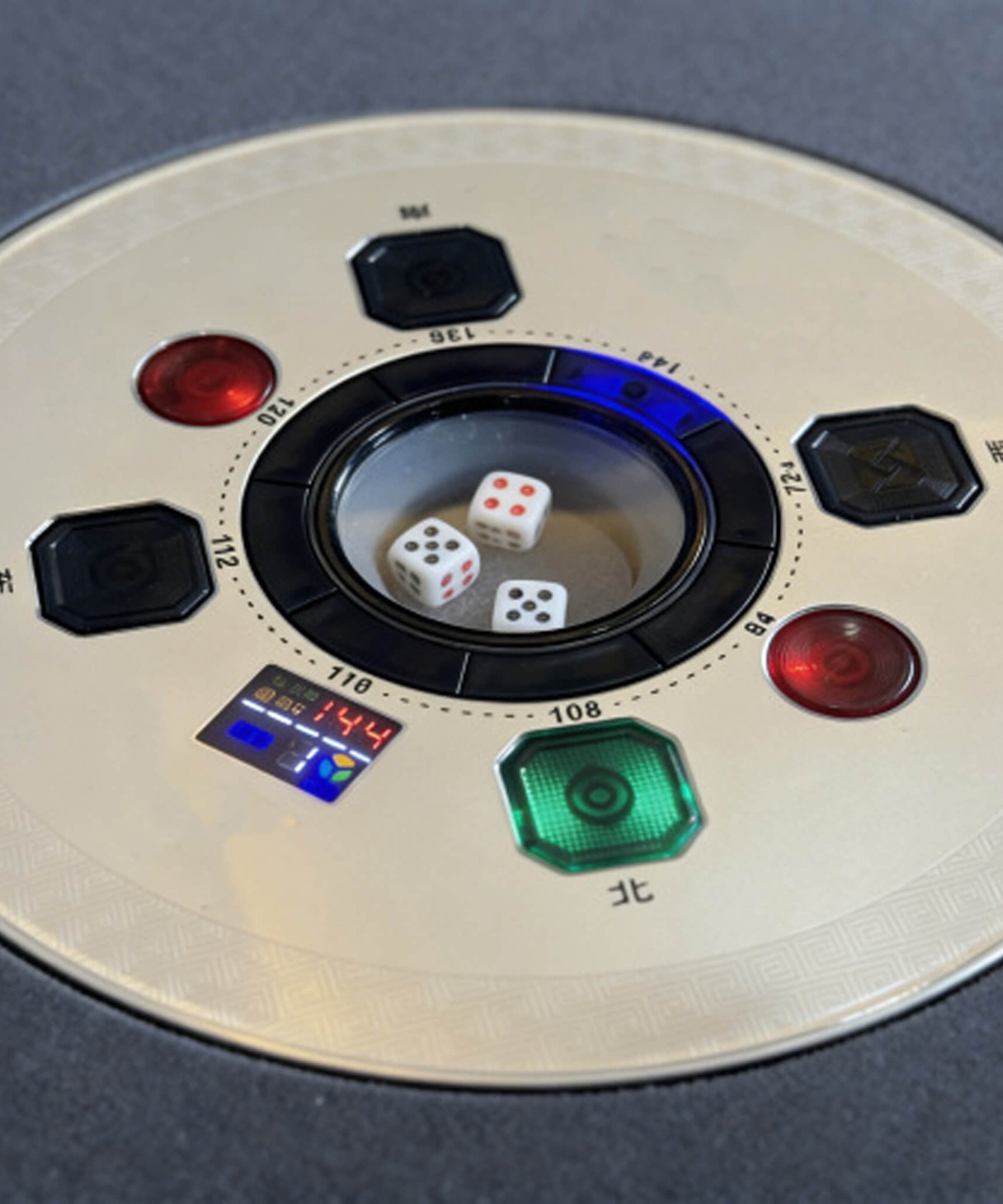 Foldable Automatic Mahjong Table With Wheels And Hard Cover (SAK63158)