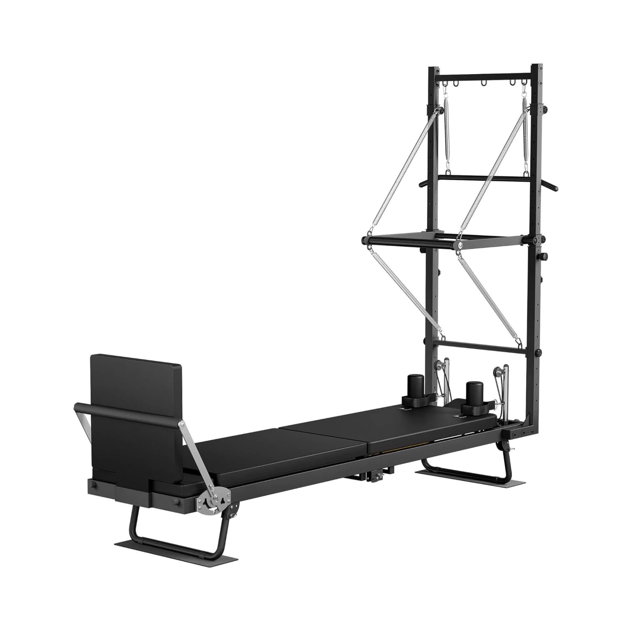 Core Pilates Foldable Dual Resistance Pilates Reformer Machine With Tower (SAK96041)