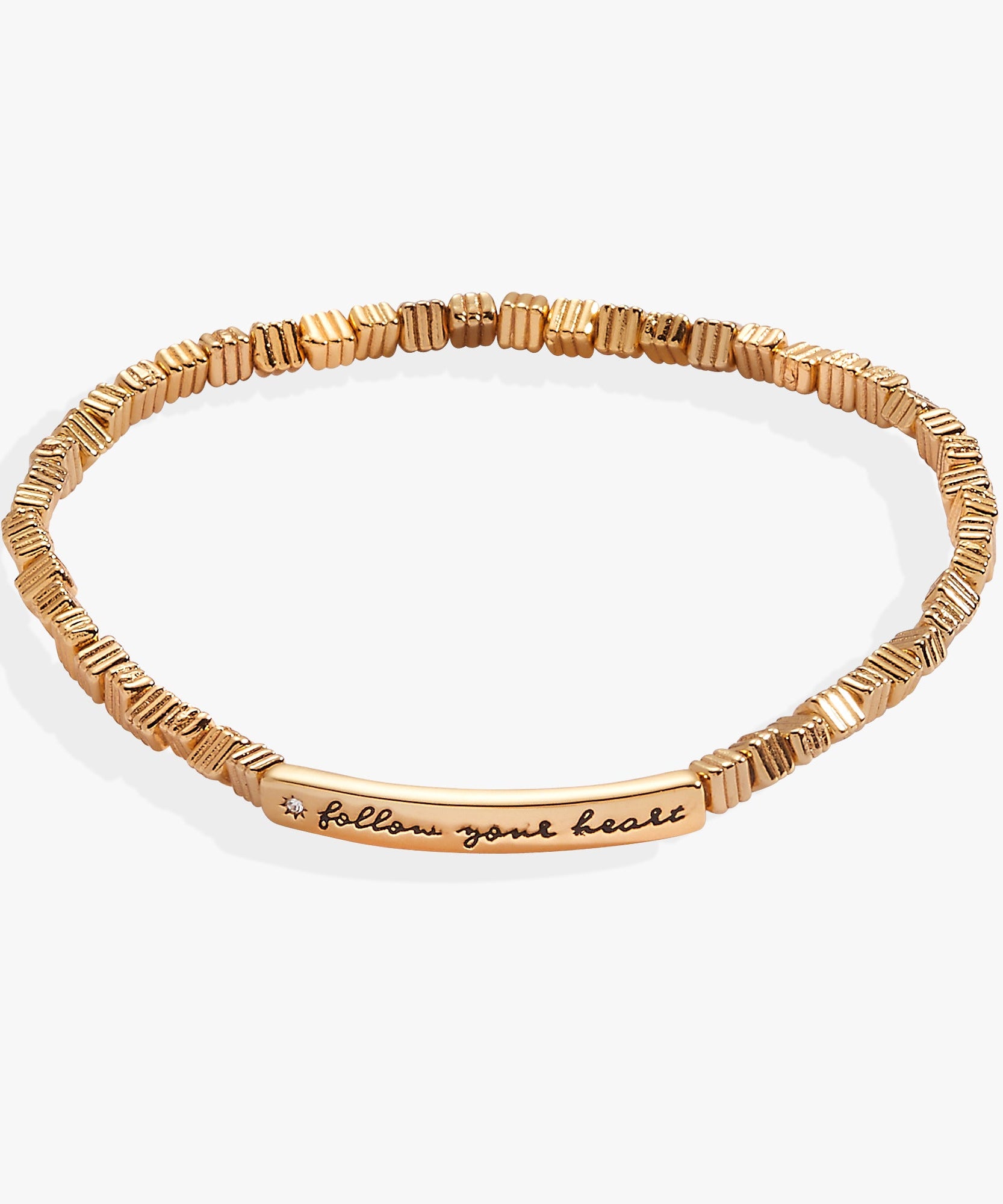 Follow Your Heart Stretch Bracelet