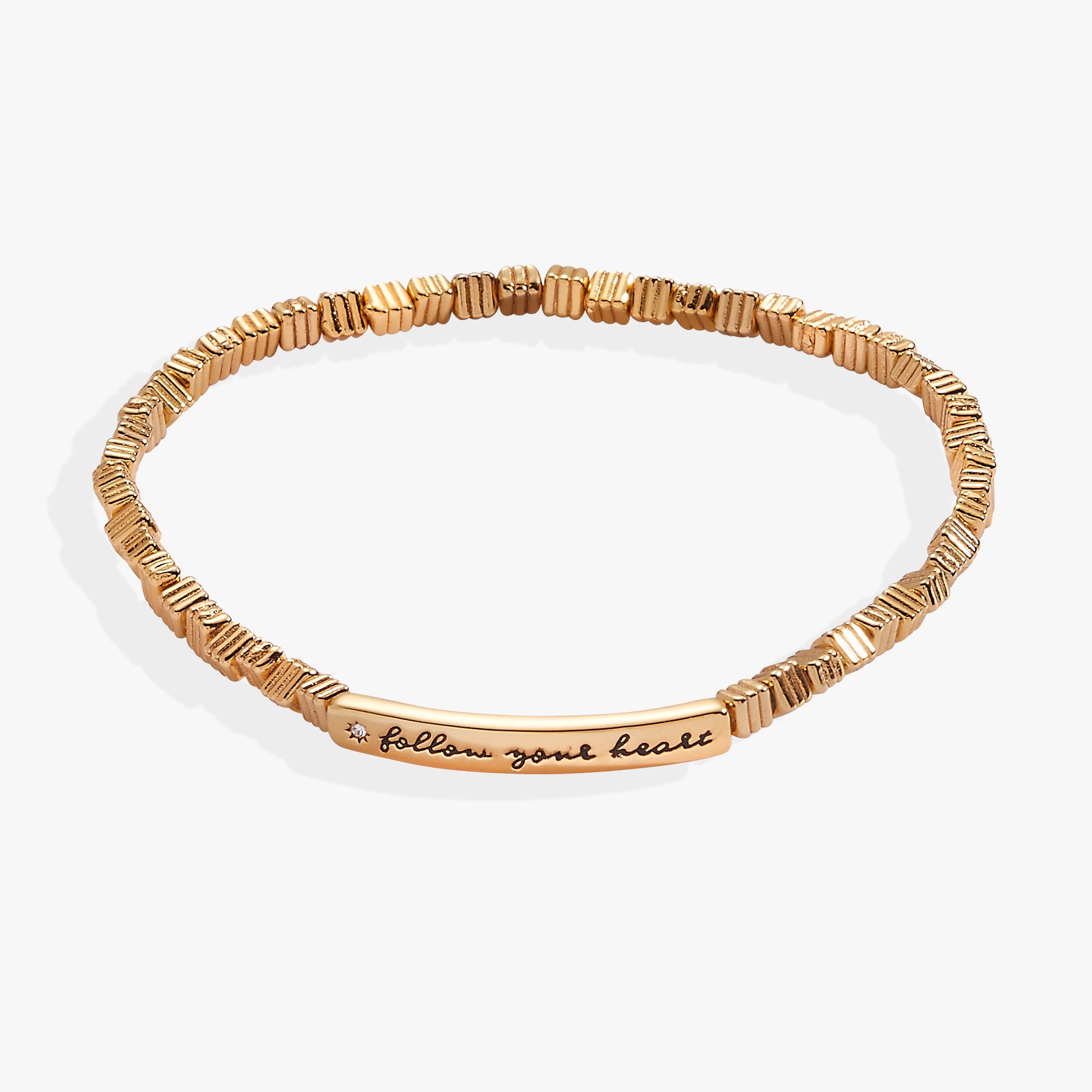 Follow Your Heart Stretch Bracelet