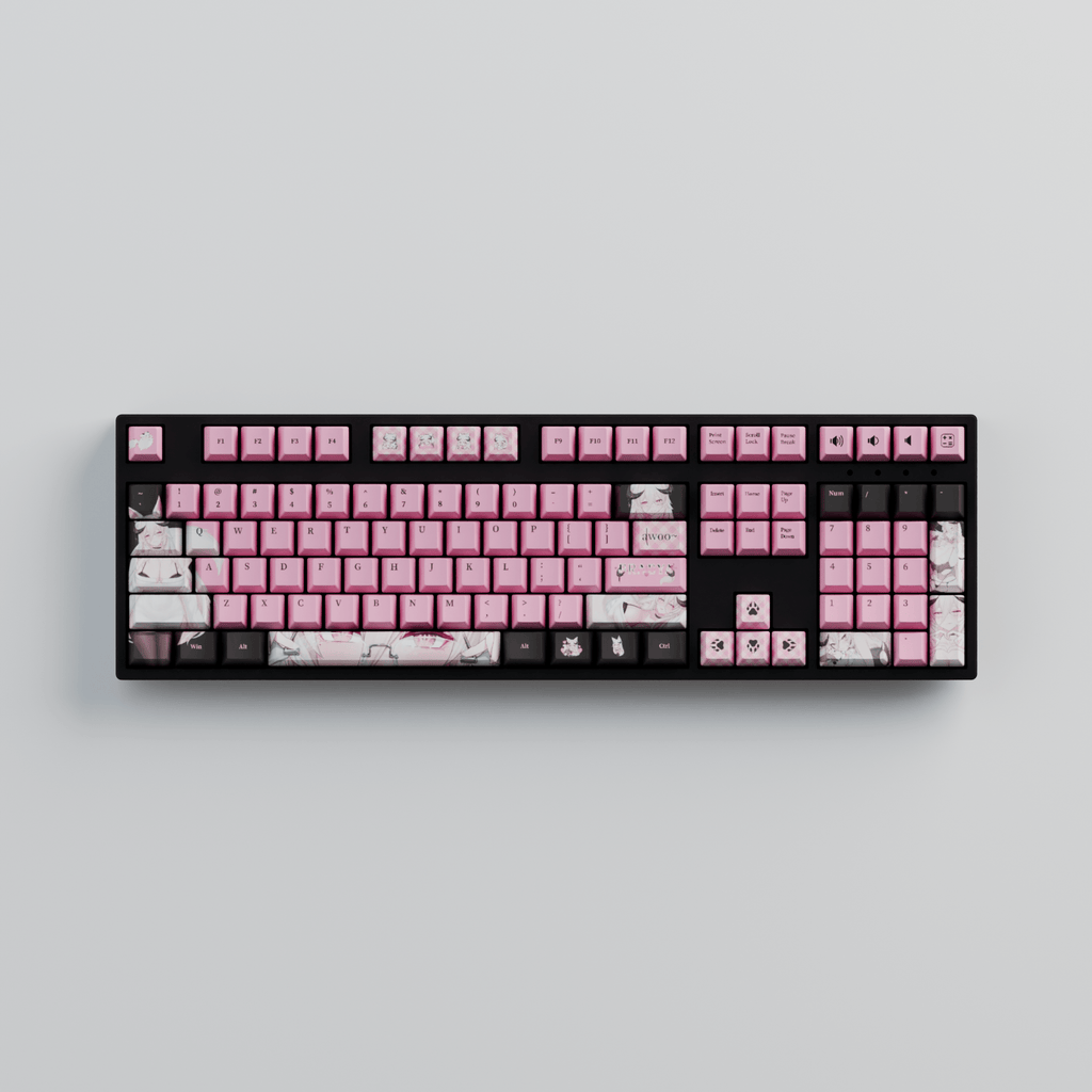 Fraeya 100% RGB Mechanical Keyboard + Keycaps(Collabs)