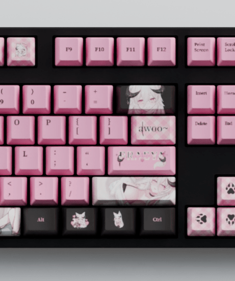 Fraeya 100% RGB Mechanical Keyboard + Keycaps(Collabs)