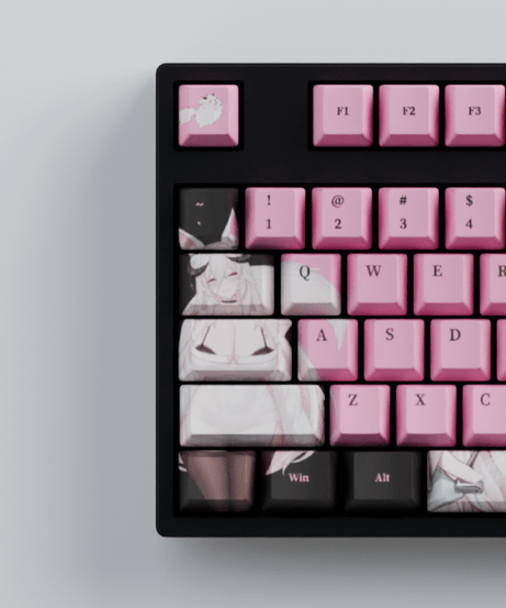 Fraeya 100% RGB Mechanical Keyboard + Keycaps(Collabs)