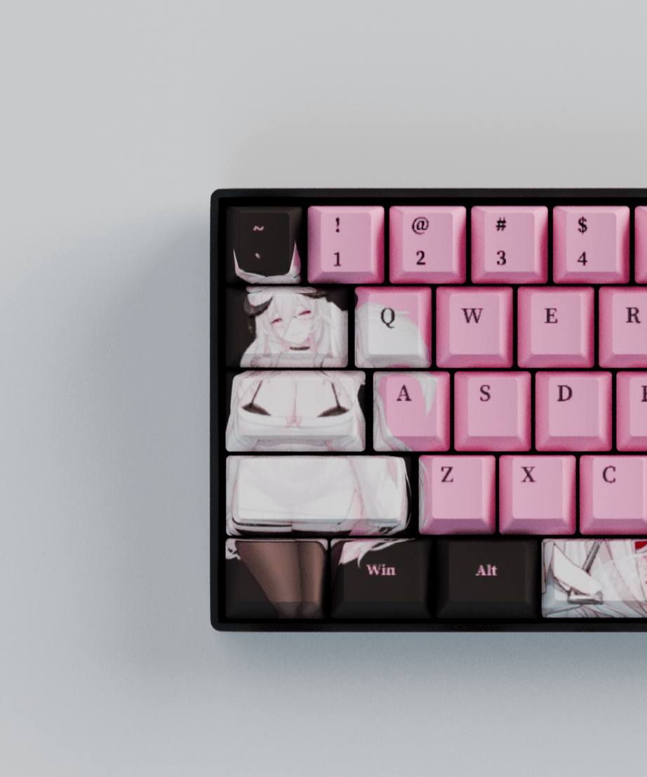 Fraeya 60% RGB Mechanical Keyboard + Keycaps(Collabs)