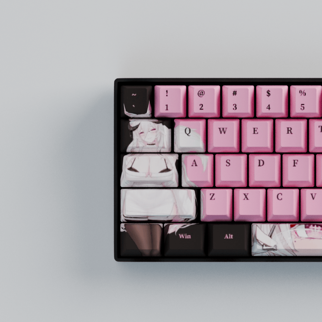 Fraeya 60% RGB Mechanical Keyboard + Keycaps(Collabs)
