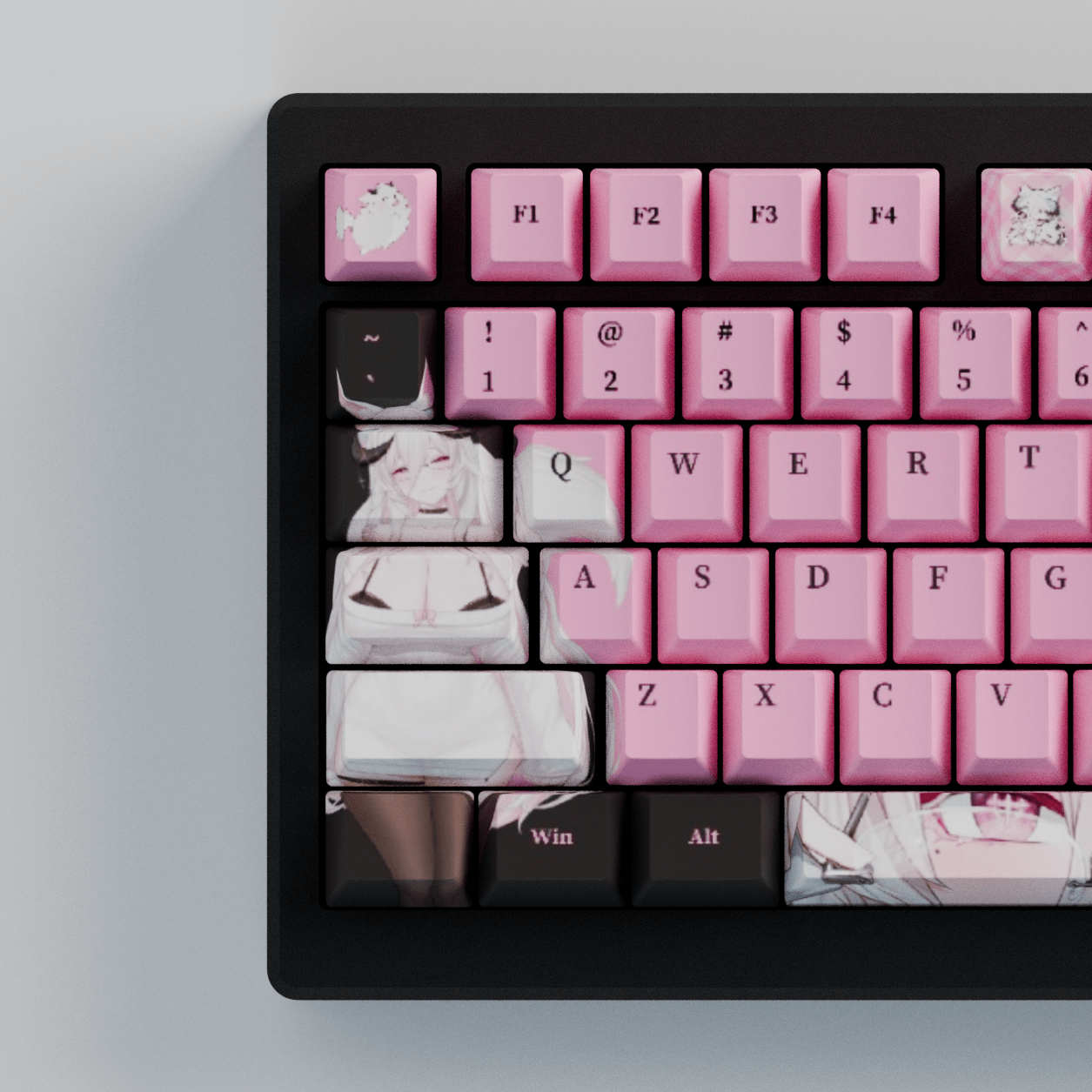 Fraeya 75% RGB Mechanical Keyboard + Keycaps(Collabs)