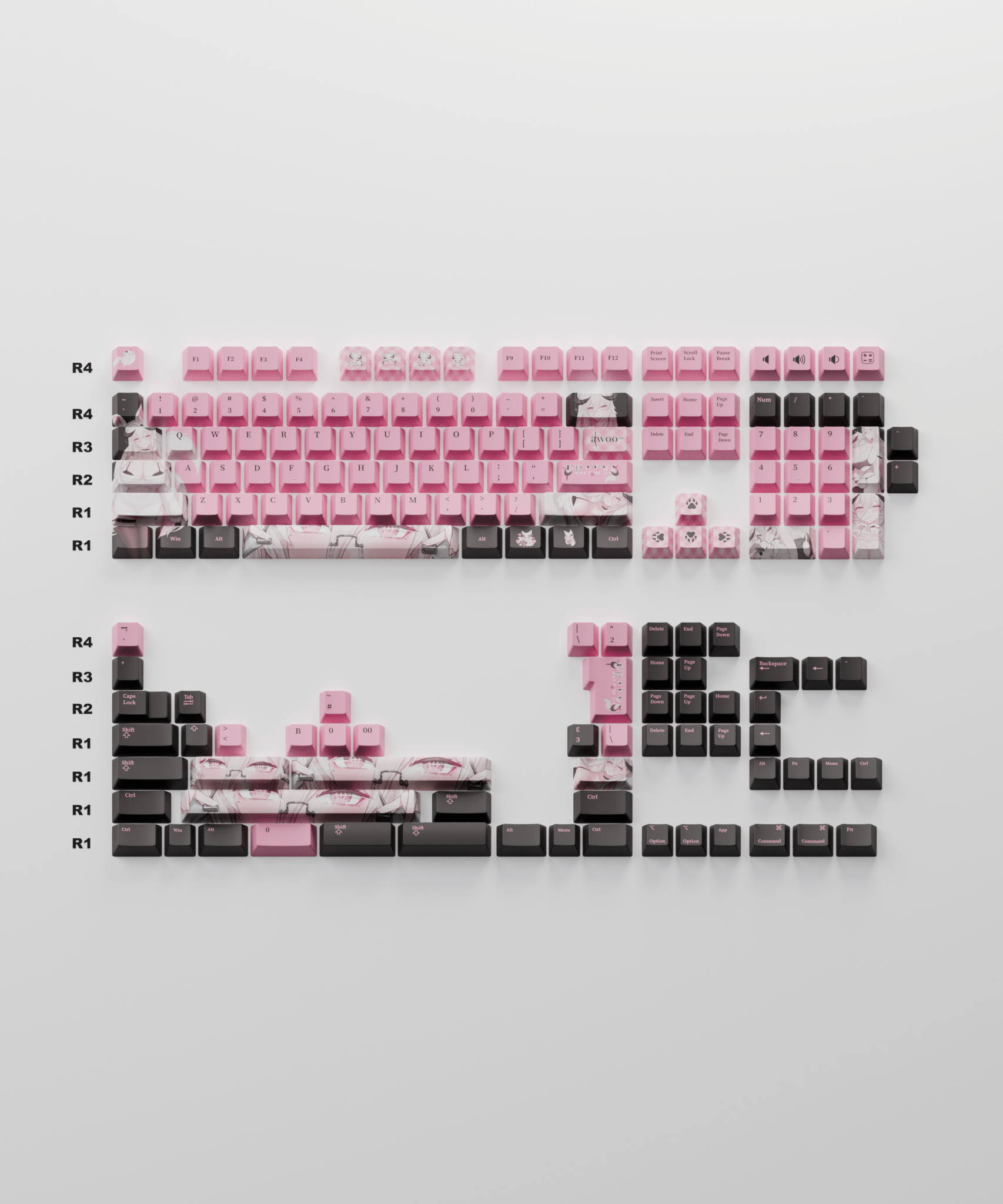 Fraeya Keycaps Set(Collabs)