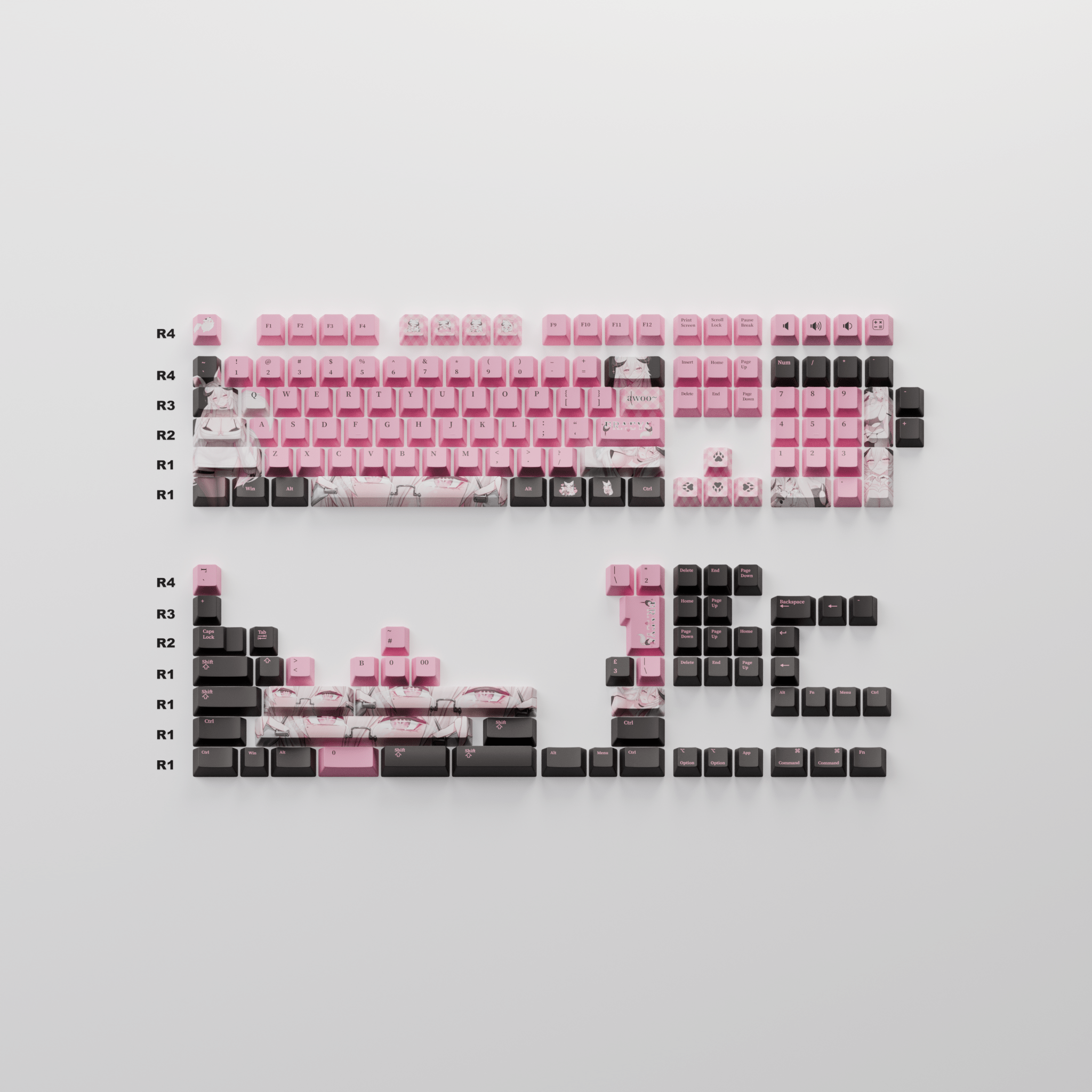 Fraeya Keycaps Set(Collabs)