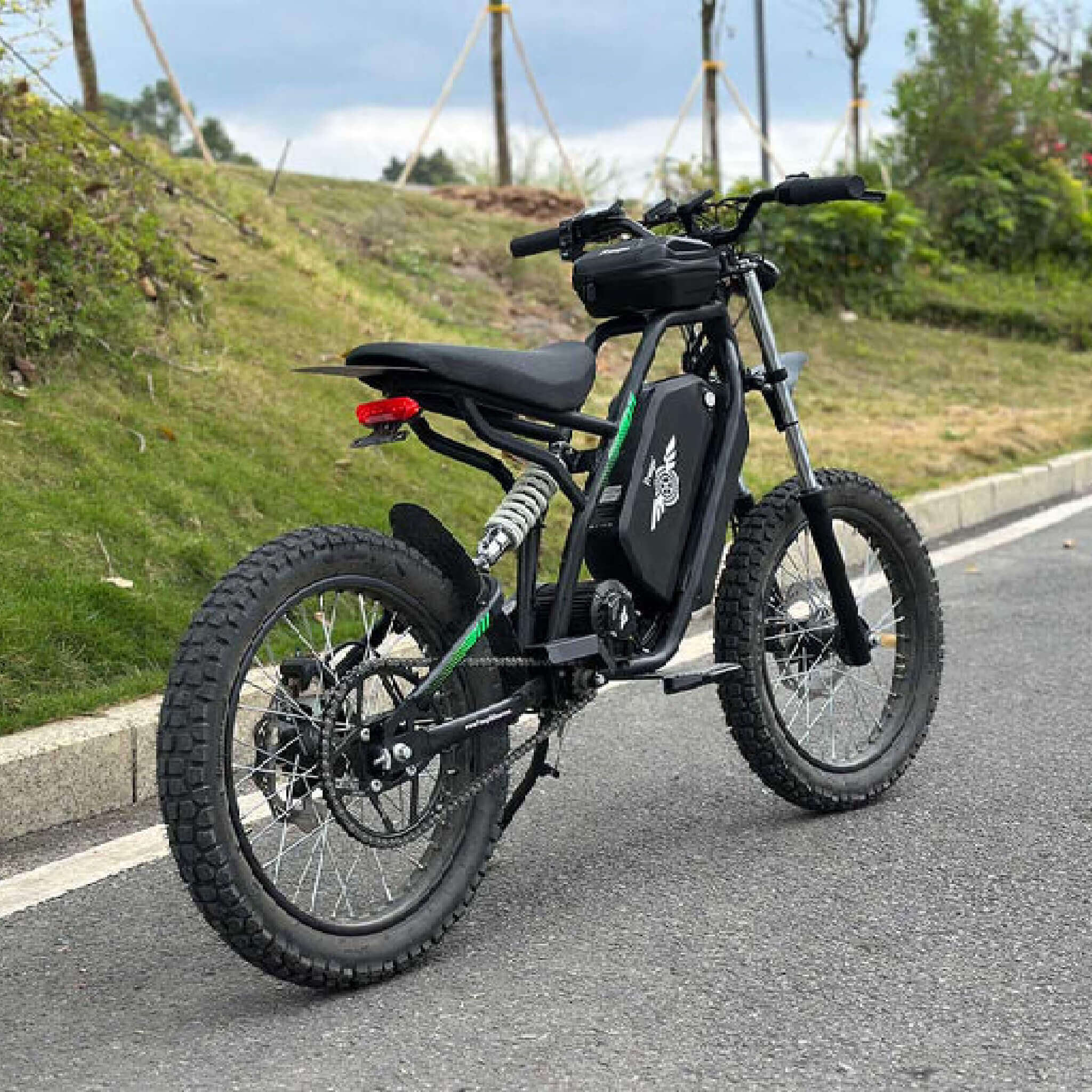 Freego Nova 3 Mid-Drive All-Terrain Electric Motorcycle, 3000W (SAK19582)