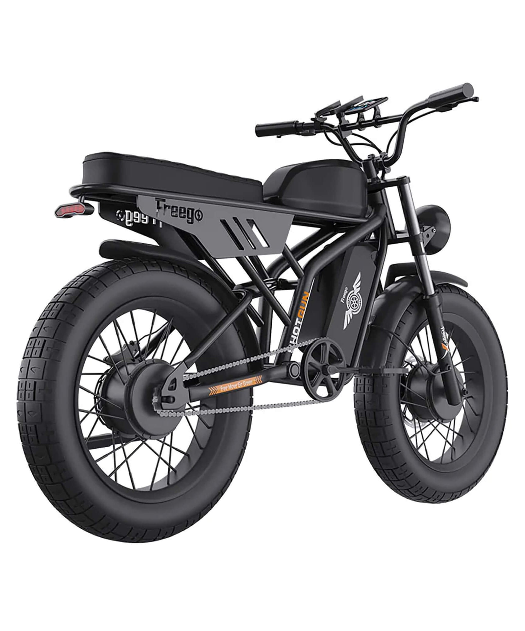 Freego Shotgun Flash F3 Pro Max Electric Dual Motor Bike, 1000W (SAK41583)