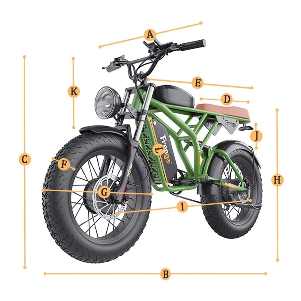 Freego Shotgun Flash F3 Pro Max Electric Dual Motor Bike, 1000W (SAK41583)