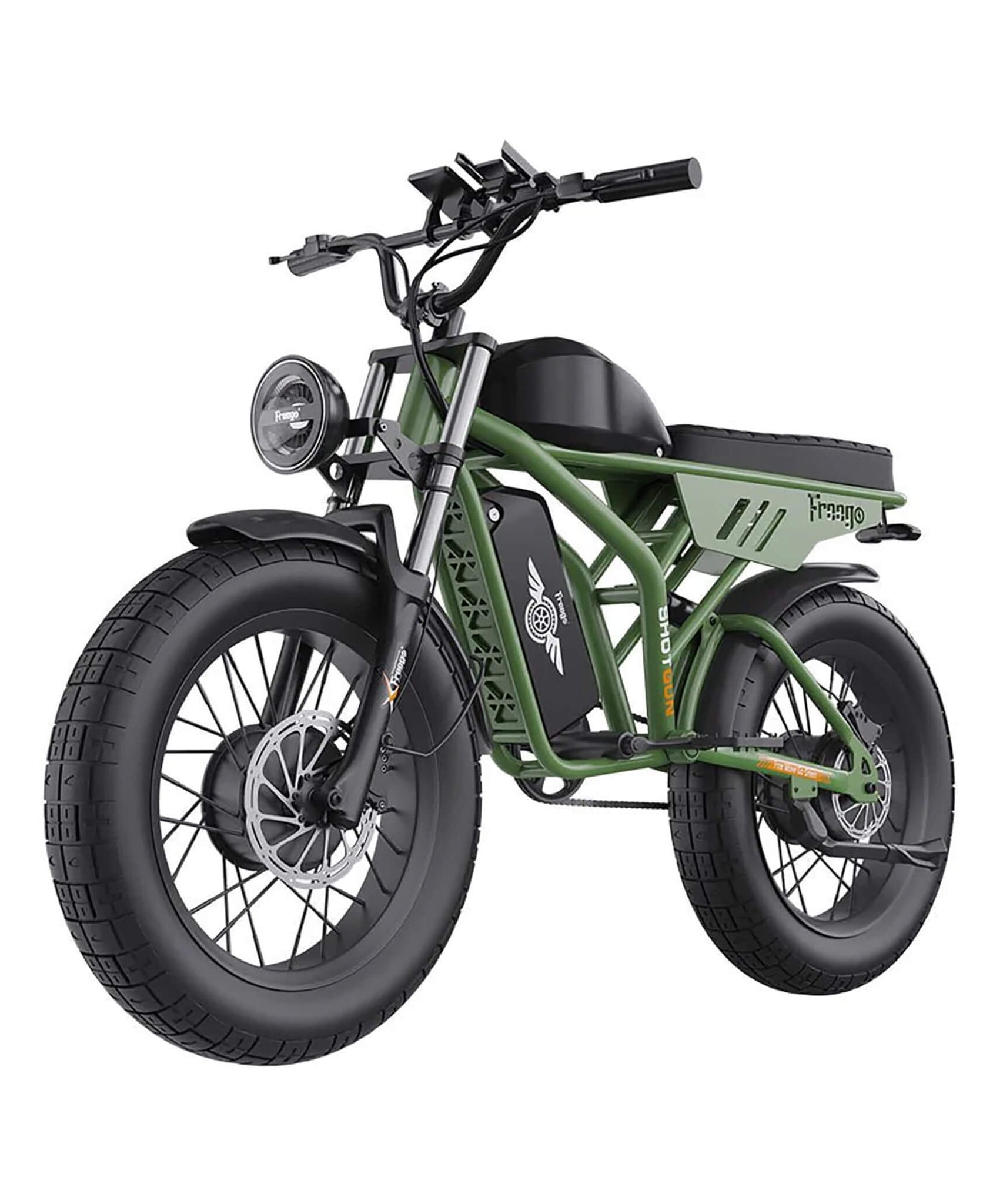 Freego Shotgun Flash F3 Pro Max Electric Dual Motor Bike, 1000W (SAK41583)