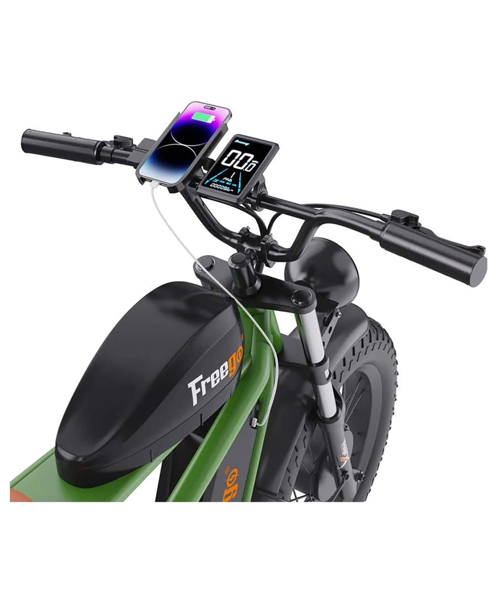 Freego Shotgun Flash F3 Pro Max Electric Dual Motor Bike, 1000W (SAK41583)