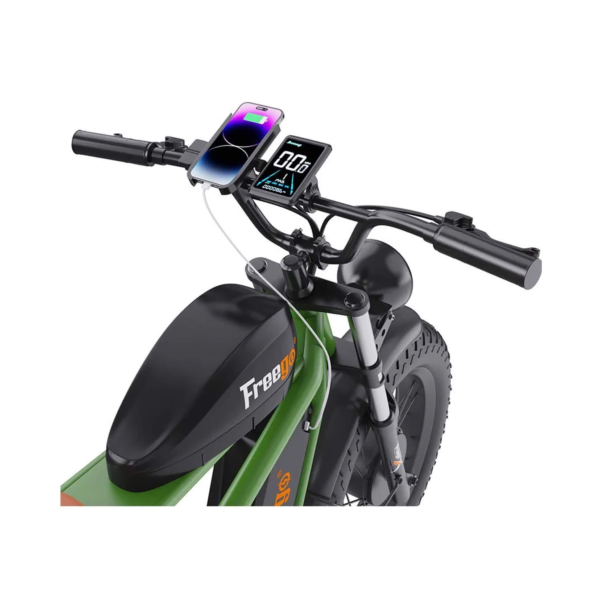 Freego Shotgun Flash F3 Pro Max Electric Dual Motor Bike, 1000W (SAK41583)