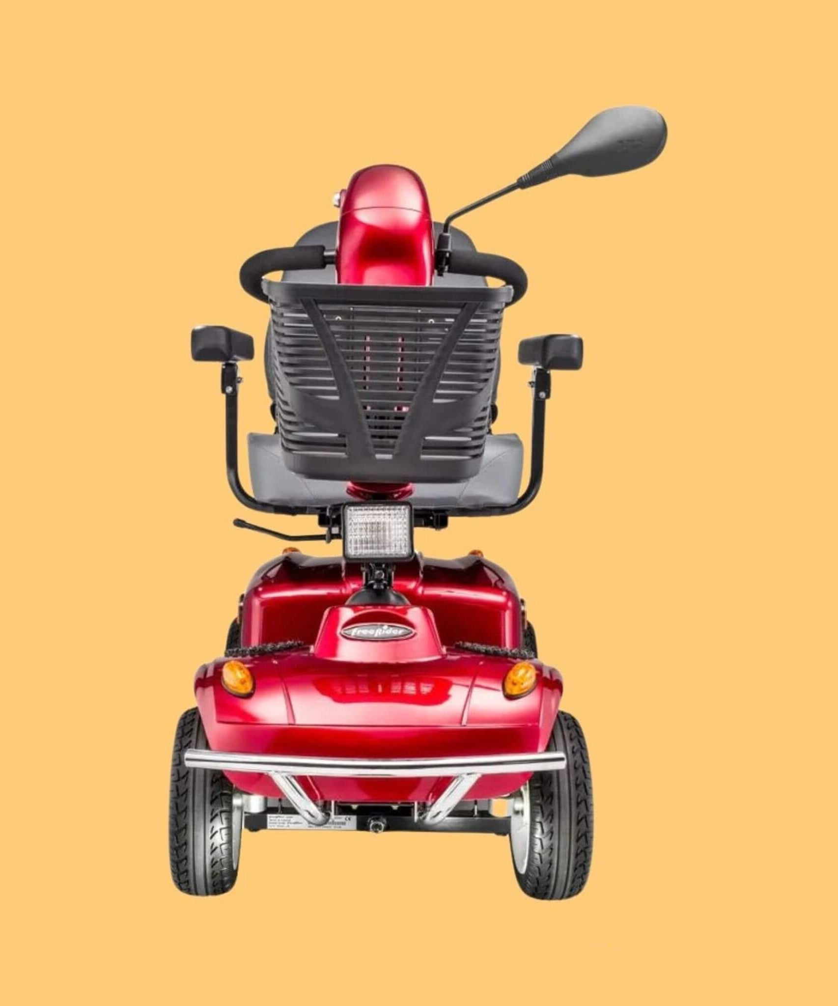Freerider USA 168-4S II 36/50AH Heavy Duty 4-Wheel All Terrain Electric Powered Mobility Scooter, 460LBS (SAK94175)