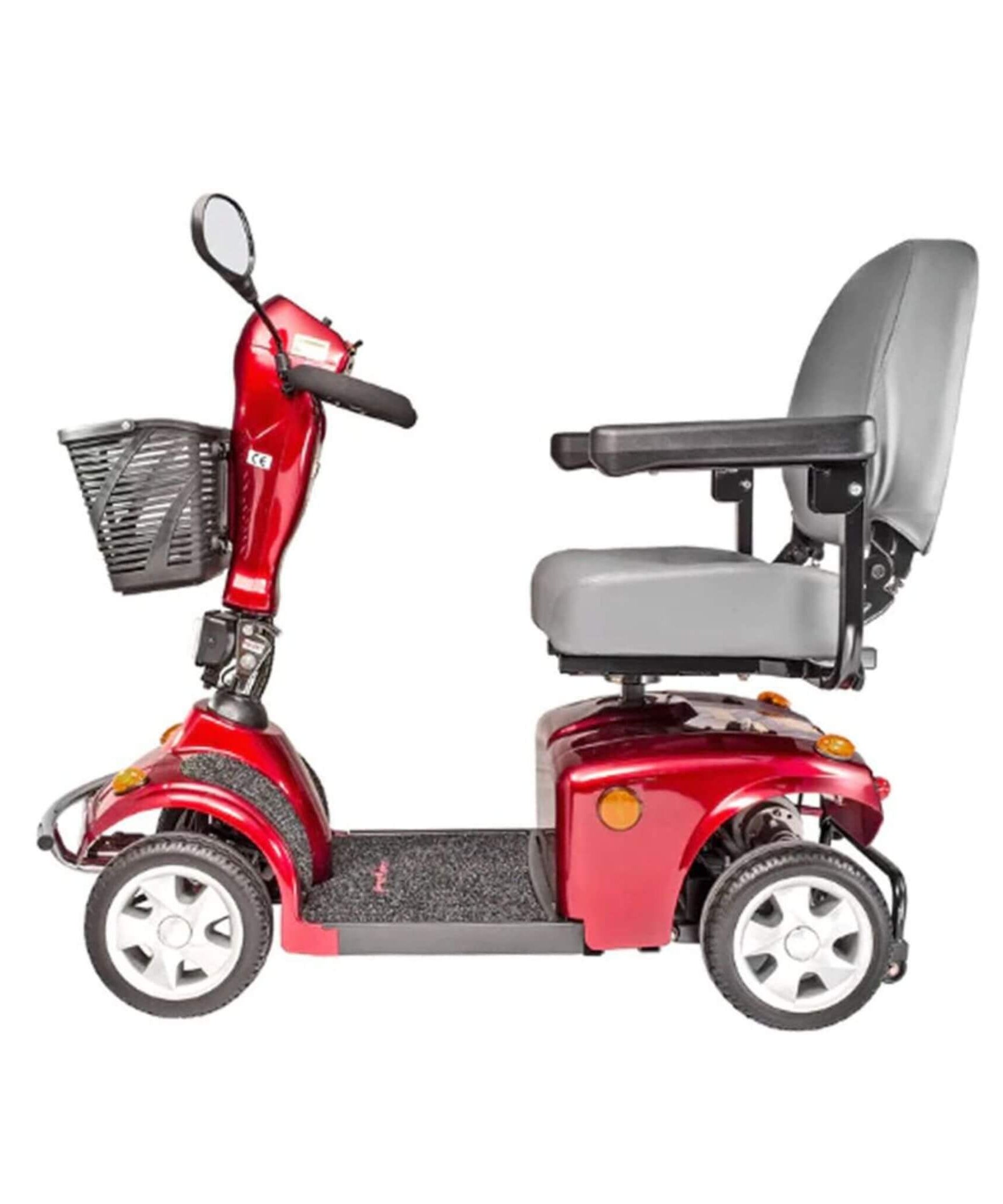 Freerider USA 168-4S II 36/50AH Heavy Duty 4-Wheel All Terrain Electric Powered Mobility Scooter, 460LBS (SAK94175)