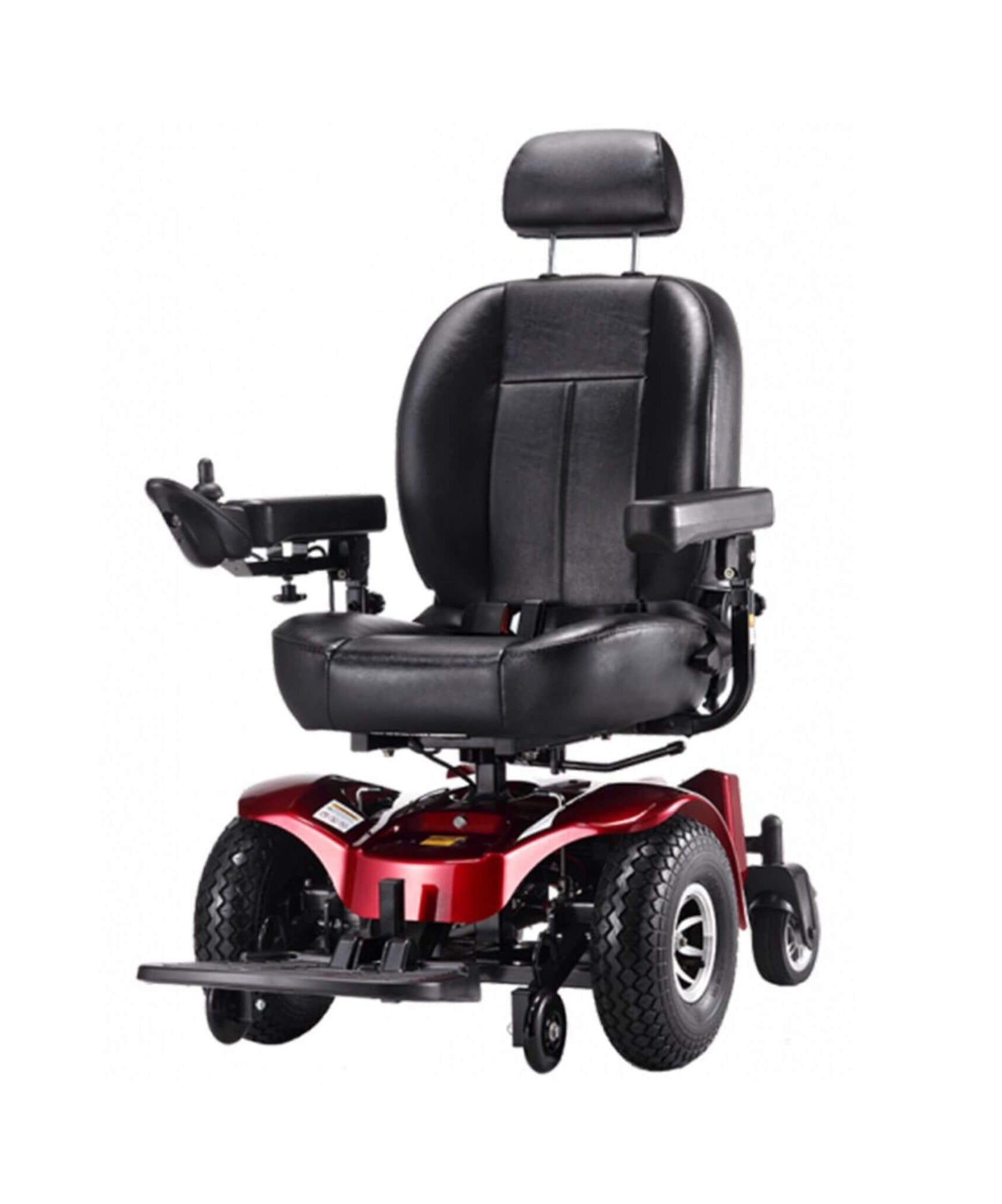 Freerider USA Apollo II 33/50AH Heavy Duty 2WD All Terrain Electric Powered Wheelchair, 470LBS (SAK95861)